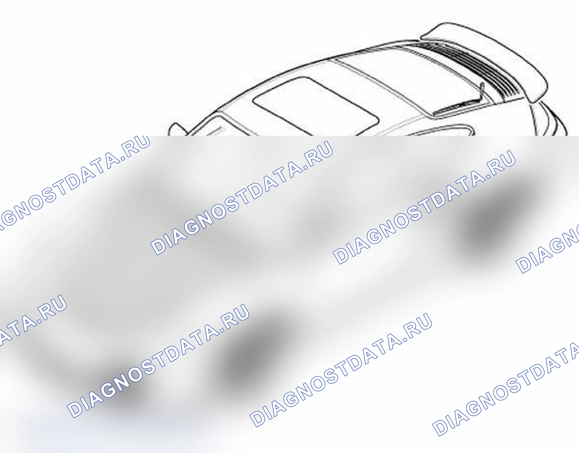 Рис. 76: Разборка и сборка передней крышки. Porsche 911 Carrera 996 рестайлинг