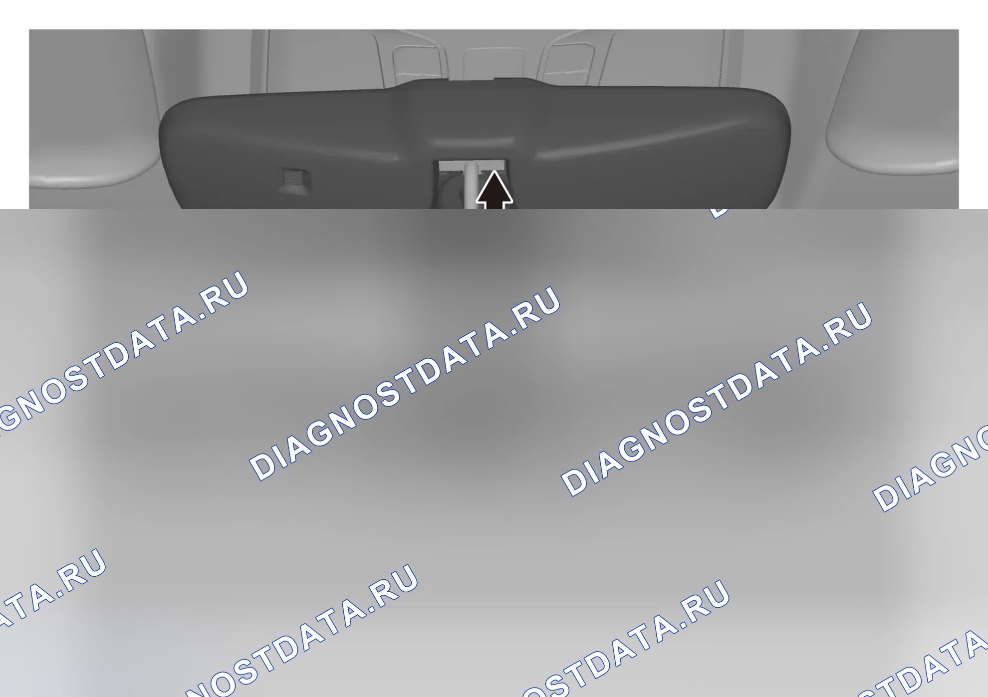Как снять и установить внутренний зеркало заднего виду — Great Wall Poer-Pickup. Great-Wall Poer Pickup I
