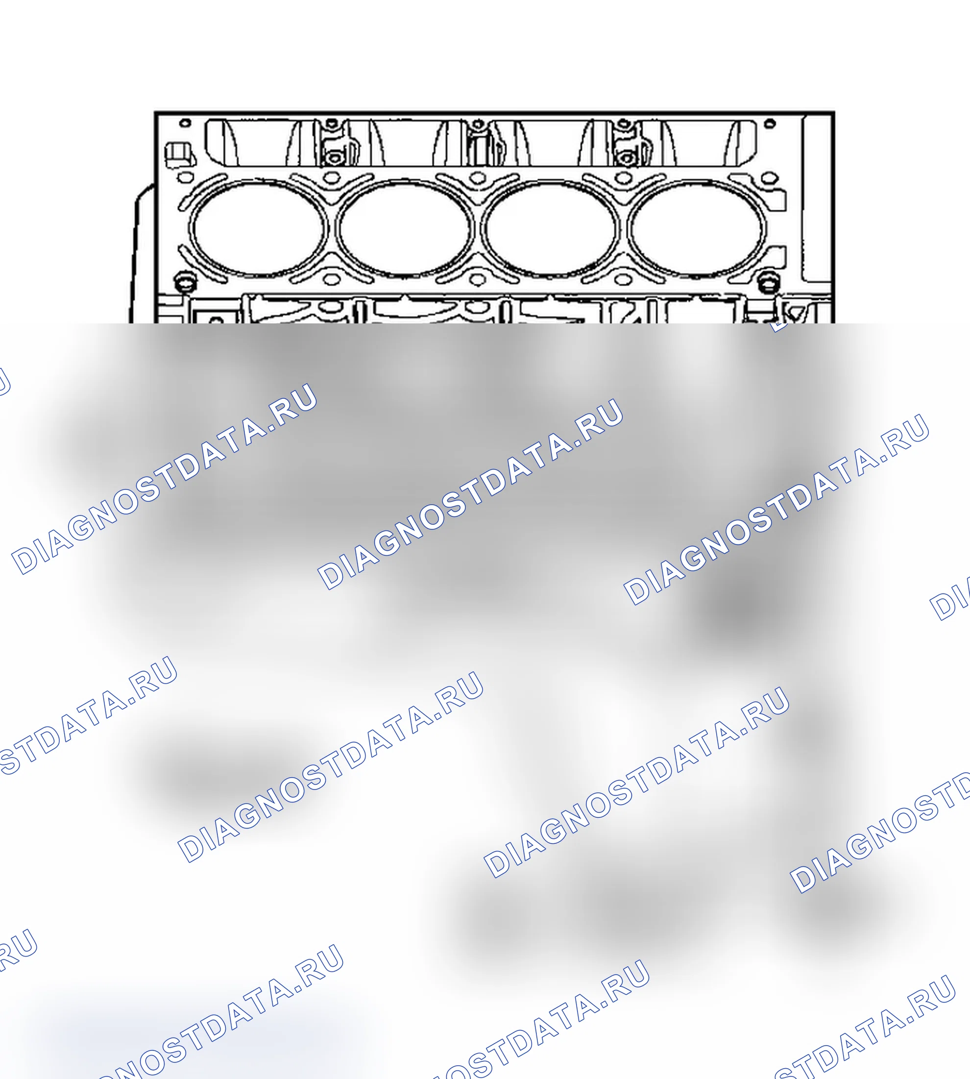 Рис. 170: Установка масляного поддона. Chevrolet Chevy Express G2500 