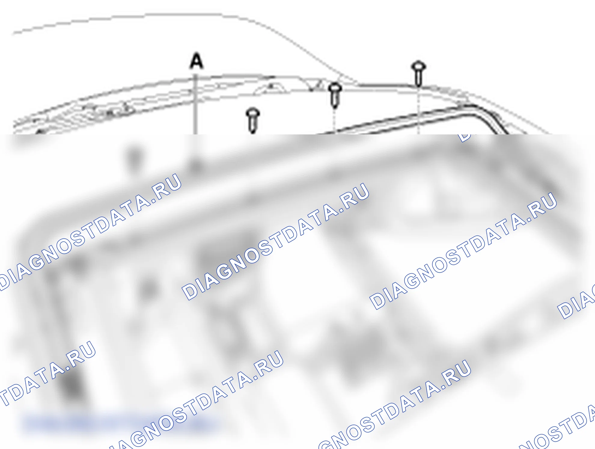Панорама Люк дефлектор. Hyundai Santafe Sport DMA