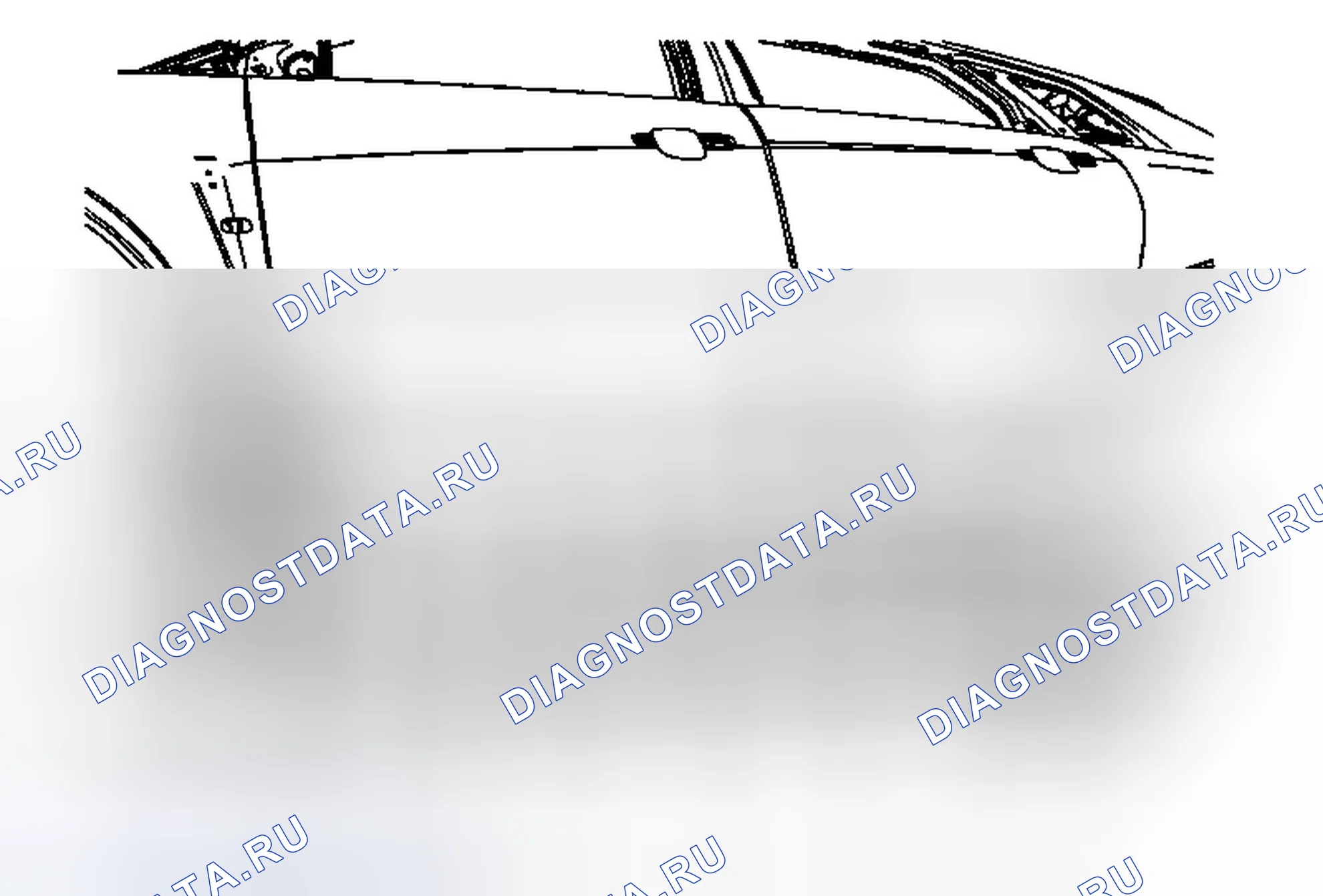 Рис. 2: Замена передней панели коромысла. Cadillac SRX II