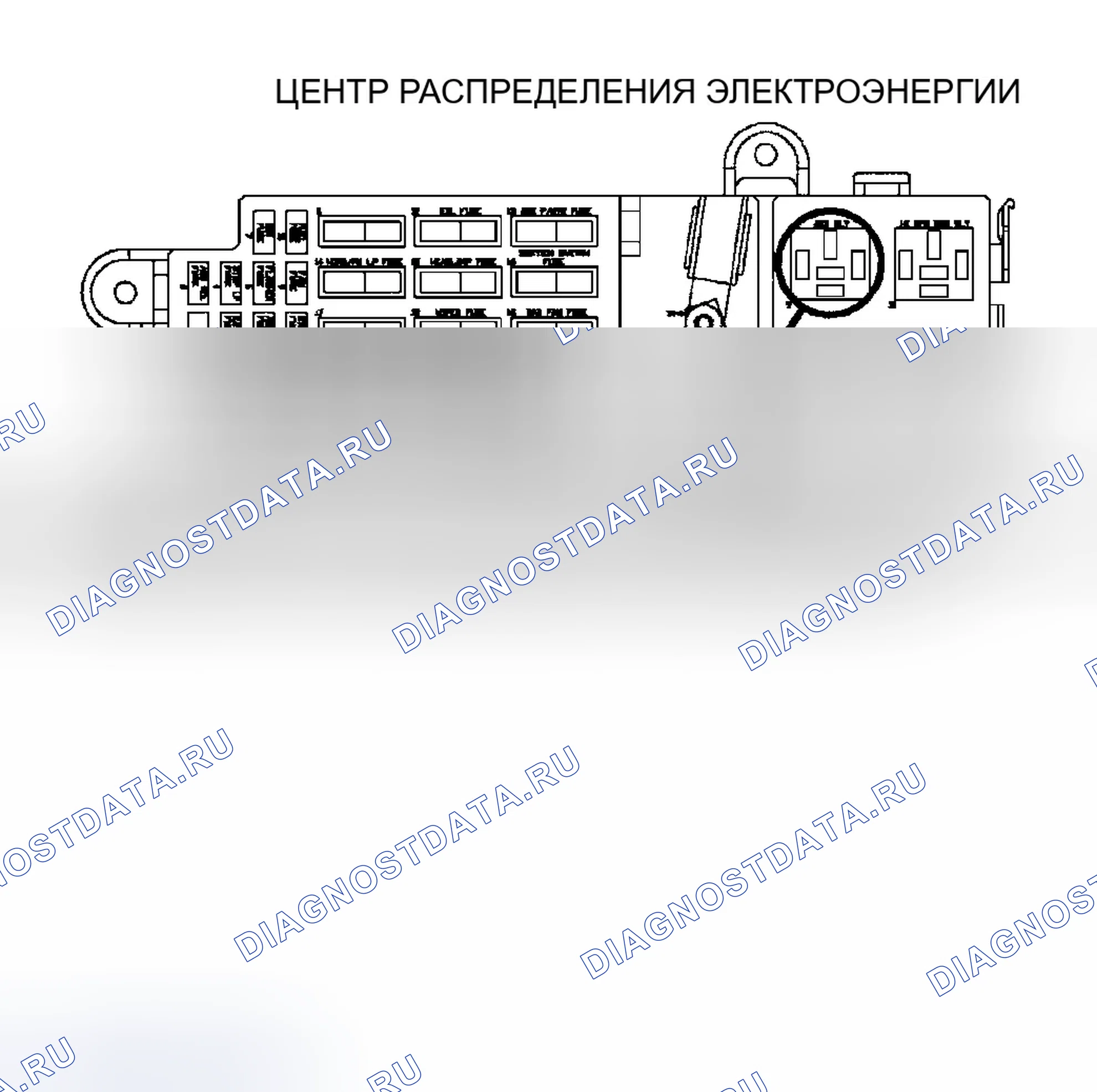 Рис. 34: ТЕСТ Tc-10A - ЦЕПЬ УПРАВЛЕНИЯ РЕЛЕ АВТООТКЛЮЧЕНИЯ. Chrysler Cirrus I
