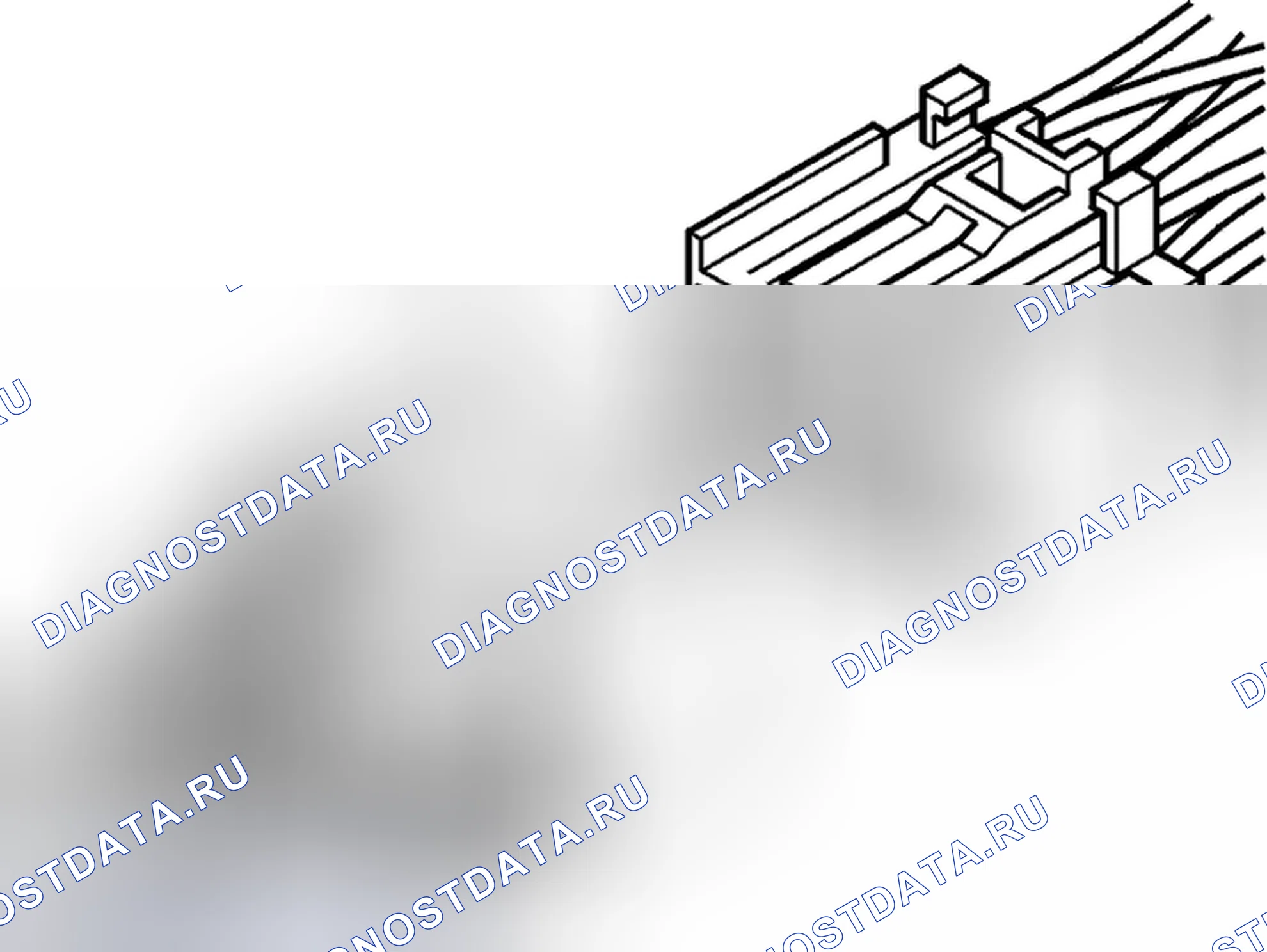 Рис. 299: РАЗЪЕМ. Volvo XC70 II
