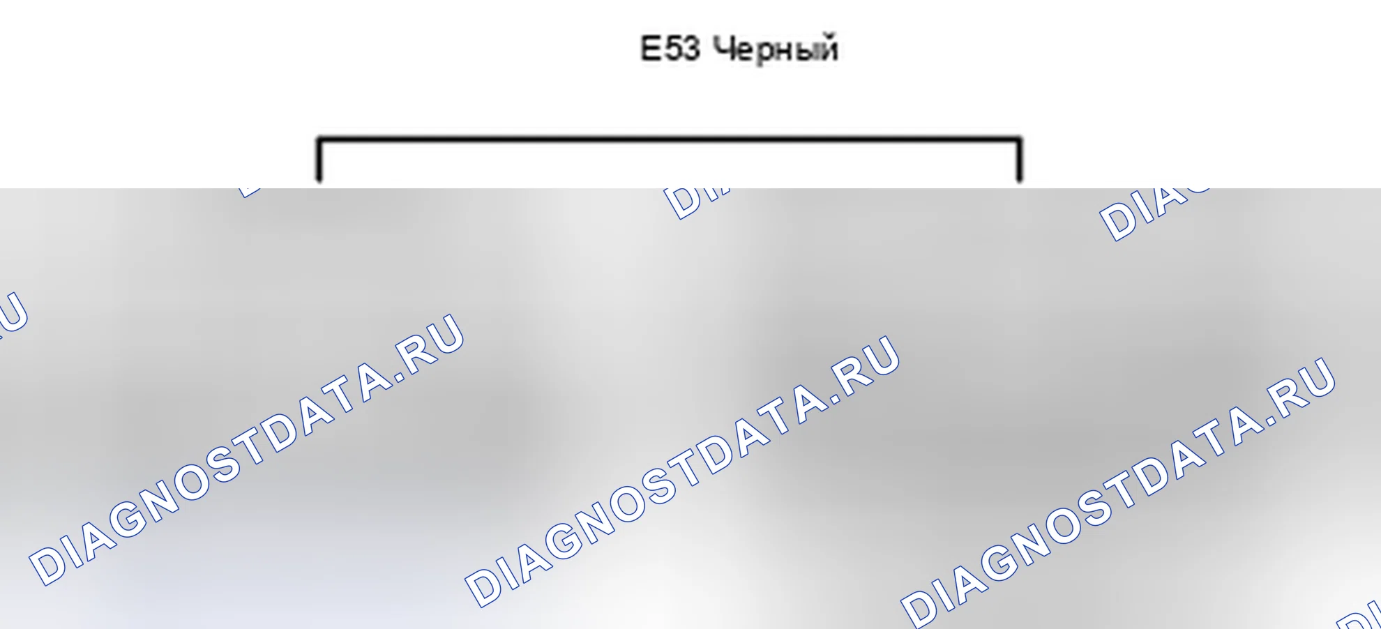 Рис. 477: Вид с торца соединительного разъема (E53). Lexus LS IV