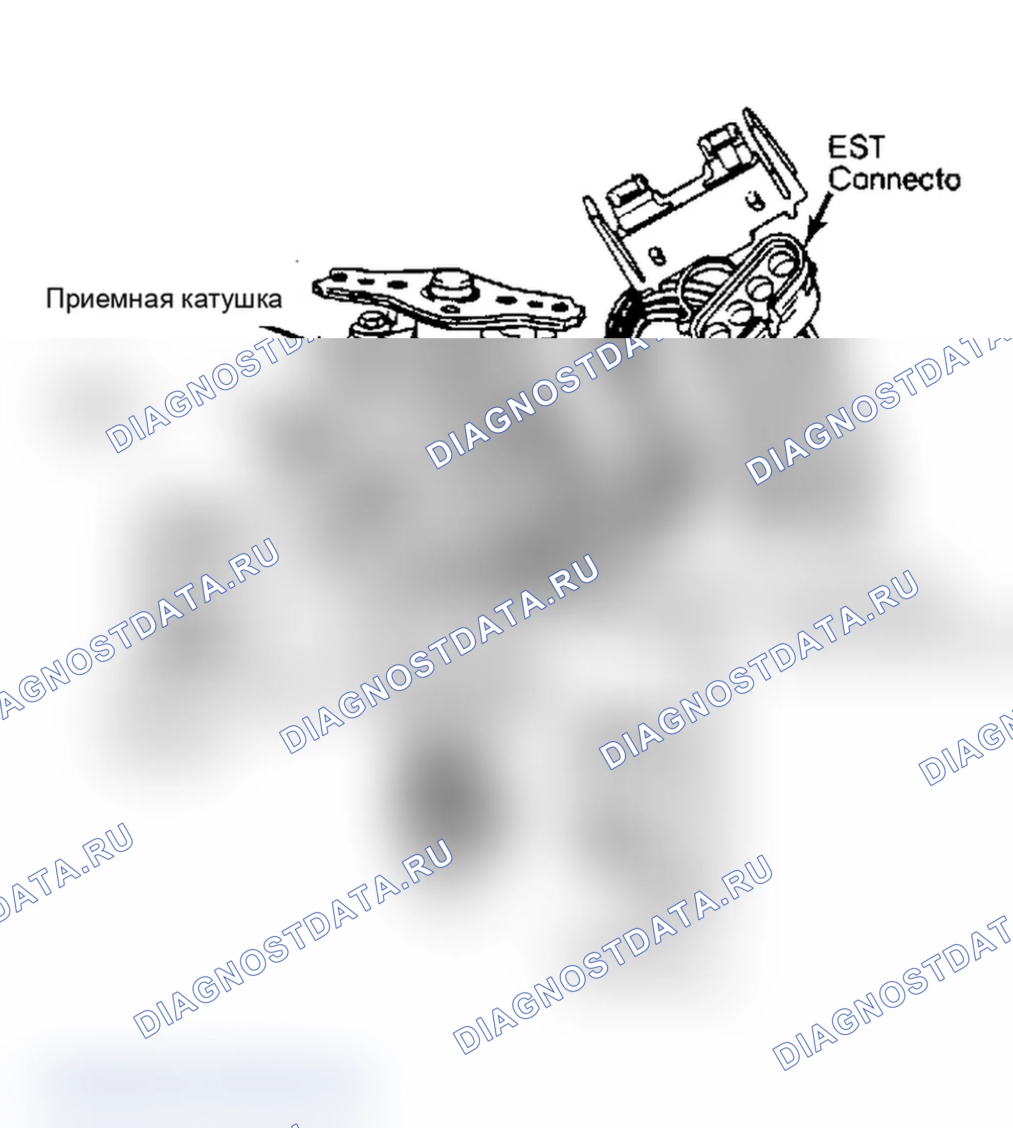 Рис. 8: Проверка распределителя на приемную катушку Показана встроенная система катушек. Тестирование внешней катушки аналогично.. Chevrolet Camaro III рестайлинг