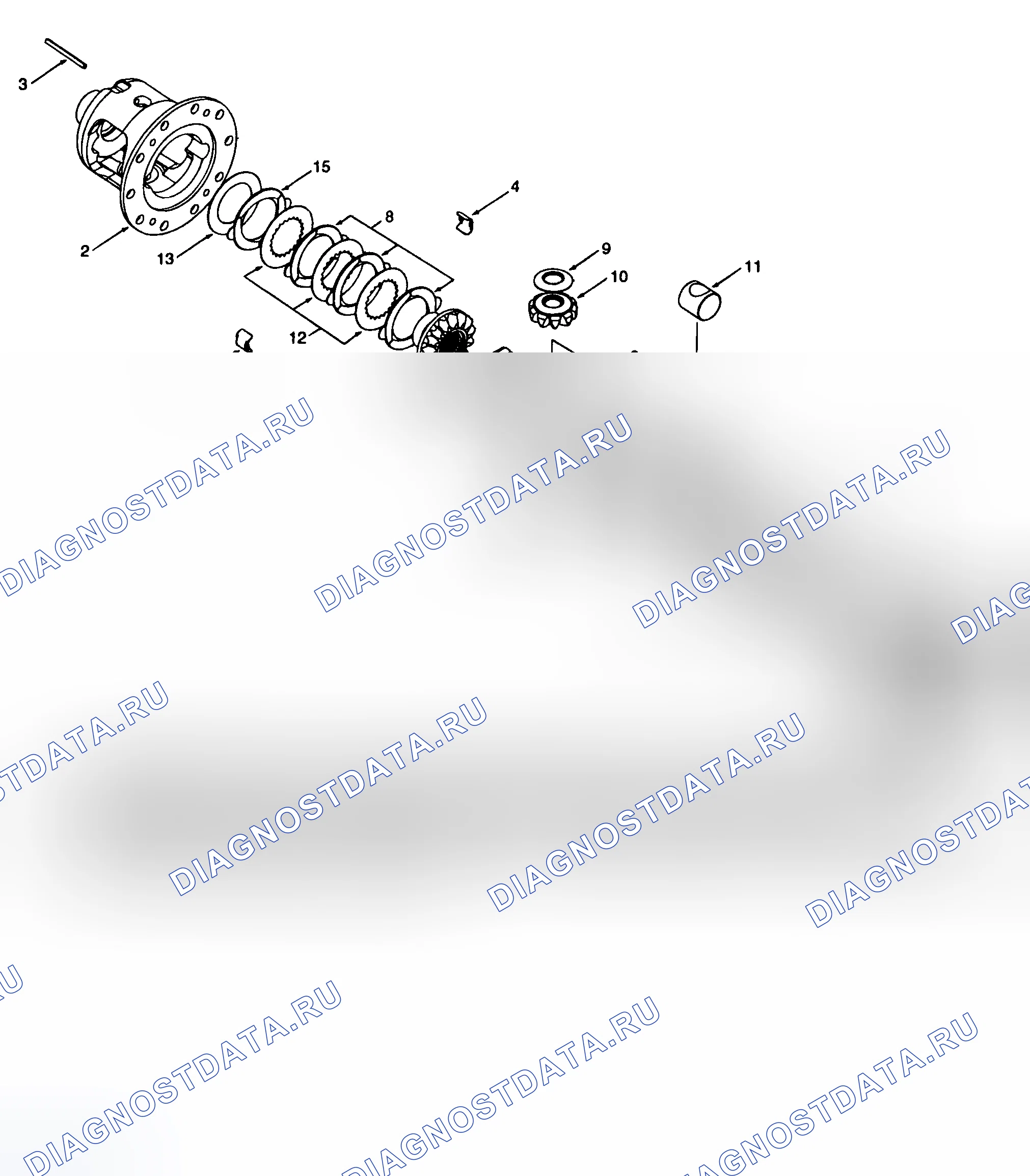Рис. 37: КОМПОНЕНТЫ. Hyundai Santa Fe I