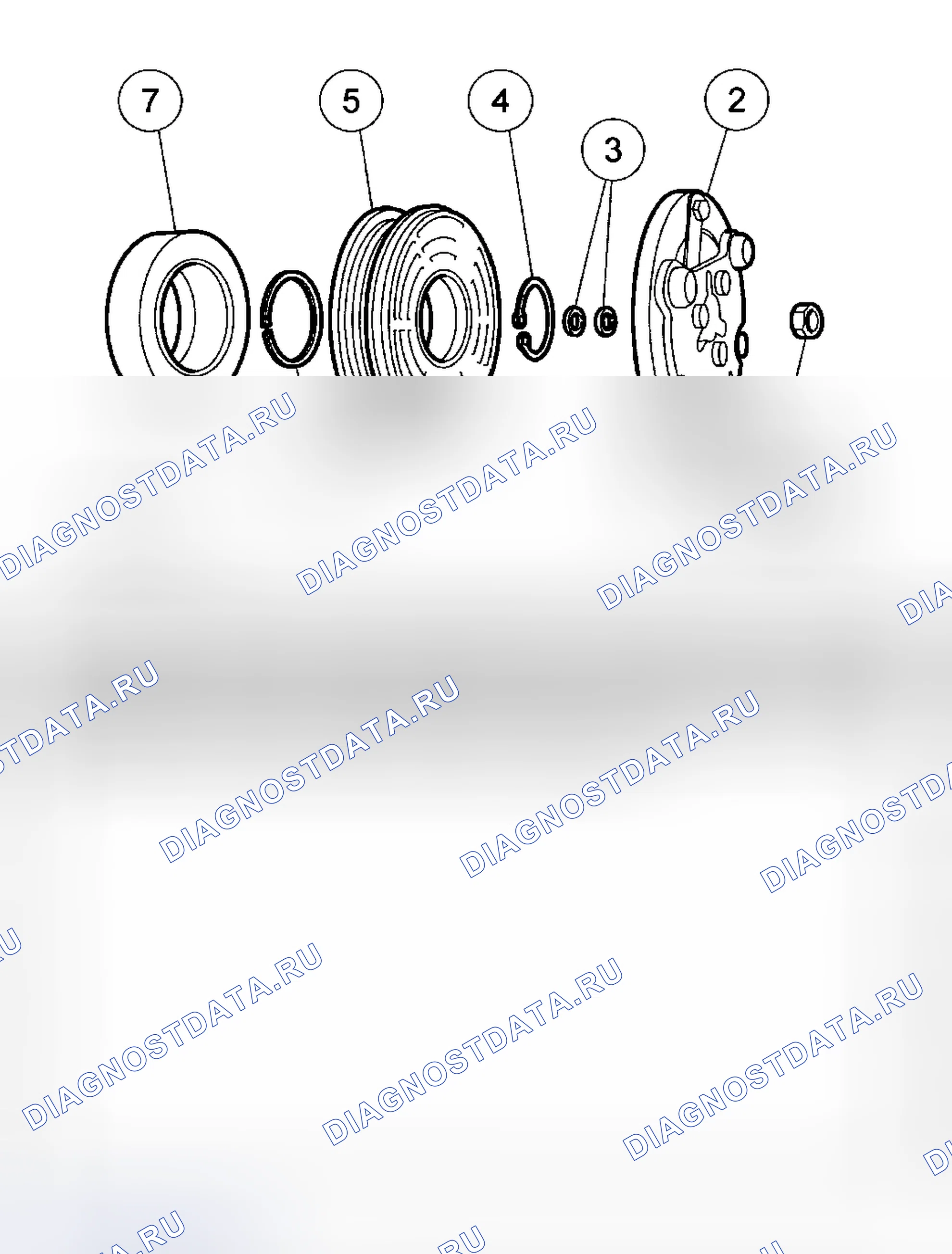 Рис. 8: Демонтаж. Hyundai Mistra II