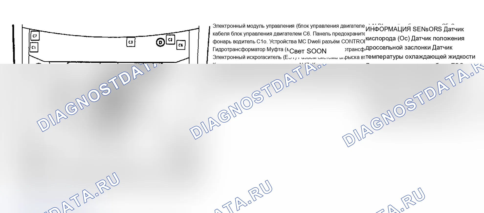 Рис. 163: РАСПОЛОЖЕНИЕ КОМПОНЕНТОВ. Buick Electra Park Avenue Ultra 