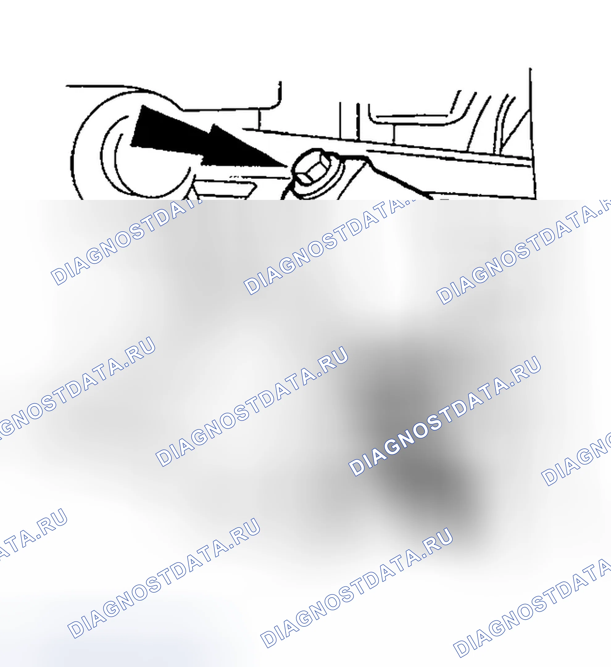 Рис. 338: Позиция 9: PRNDL Настройка кабеля Примечание по установке. Ford Explorer III