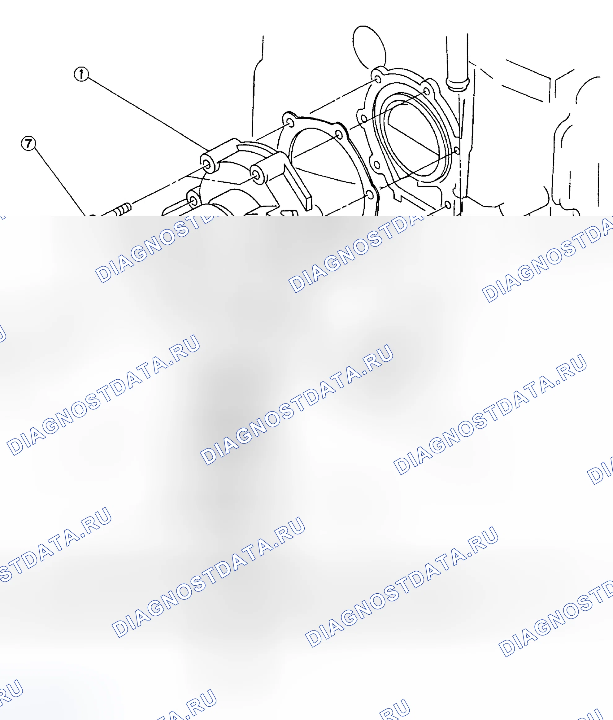 Рис. 23: РАСПОЛОЖЕНИЕ КОМПОНЕНТОВ. Subaru Impreza GC/GF