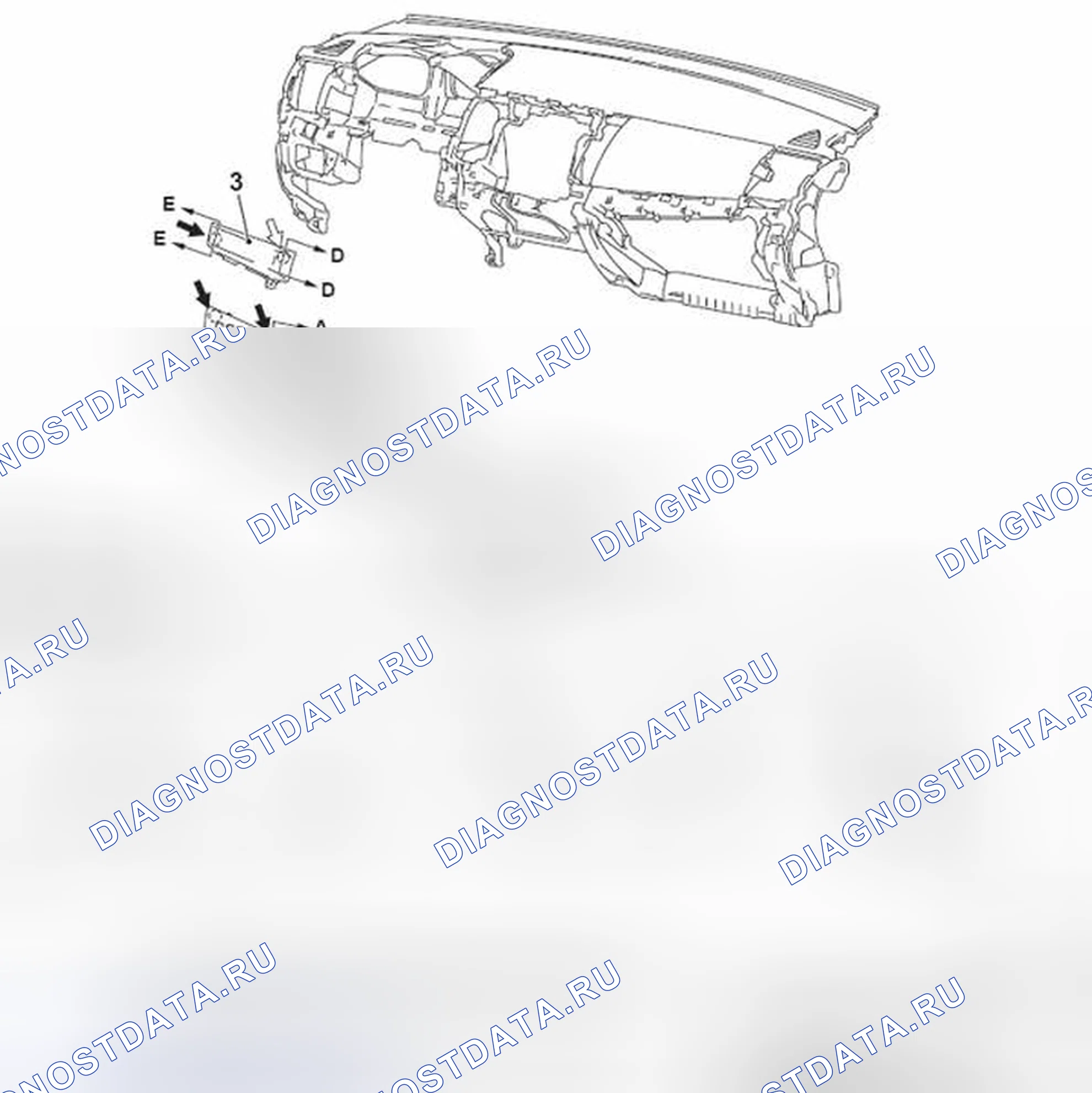 Рис. 102: ДЕМОНТАЖ И МОНТАЖ. Honda Domani MB