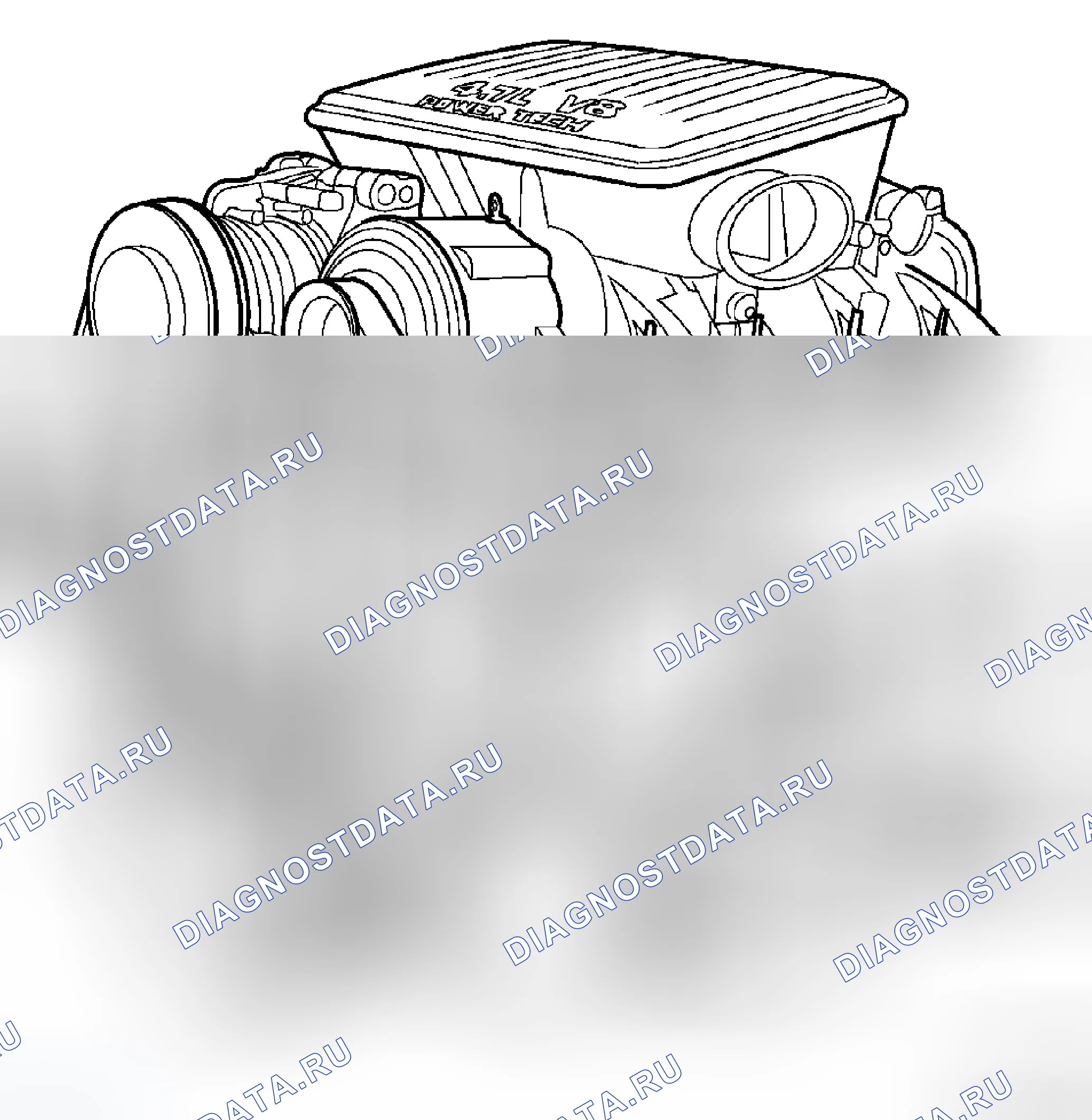 Рис. 299: ДЕМОНТАЖ. Dodge Dakota III