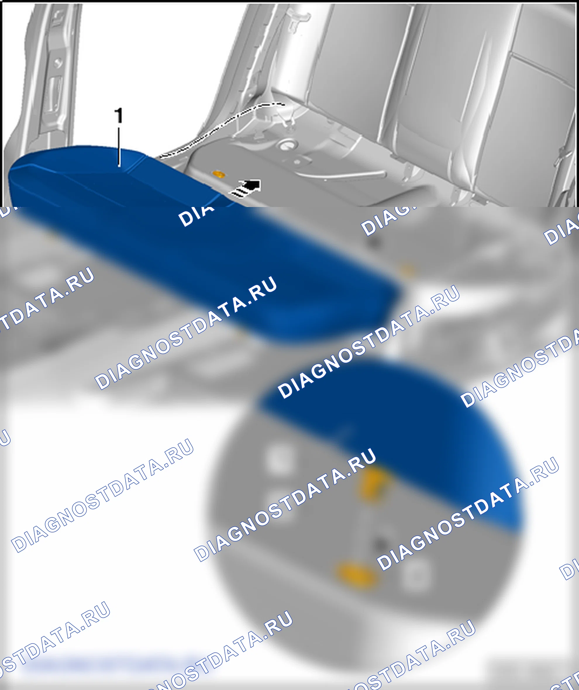 Задние сиденья. SEAT Toledo Iv