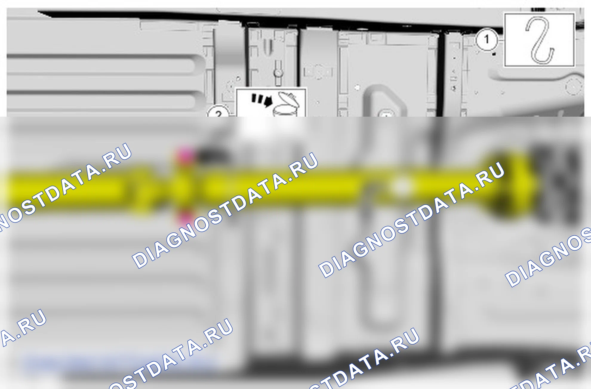 Как снять и установить уплотнение выходного вала. Ford Transit VIII
