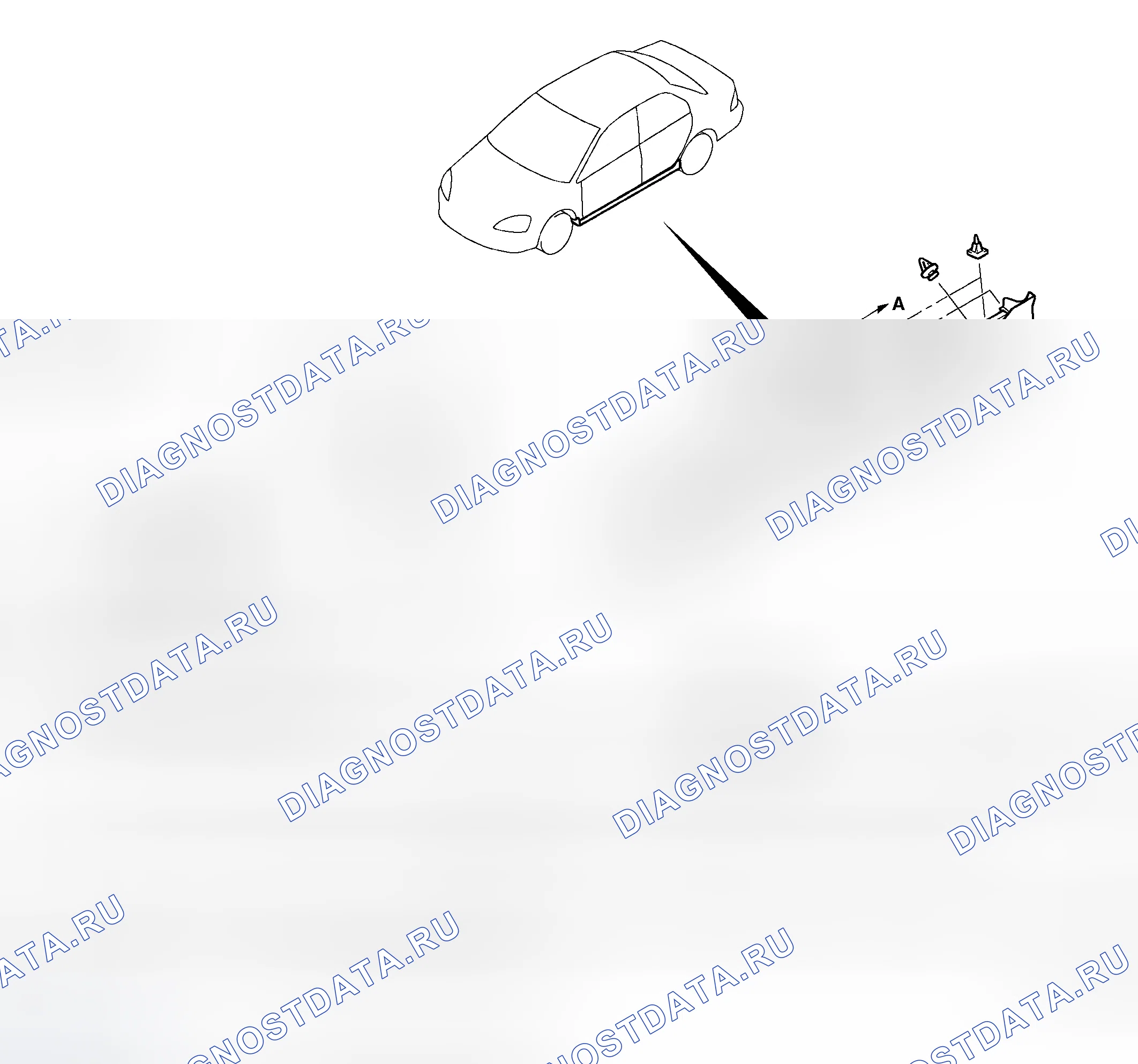 Рис. 50: ДЕМОНТАЖ И МОНТАЖ. Mitsubishi Lancer Evolution IX