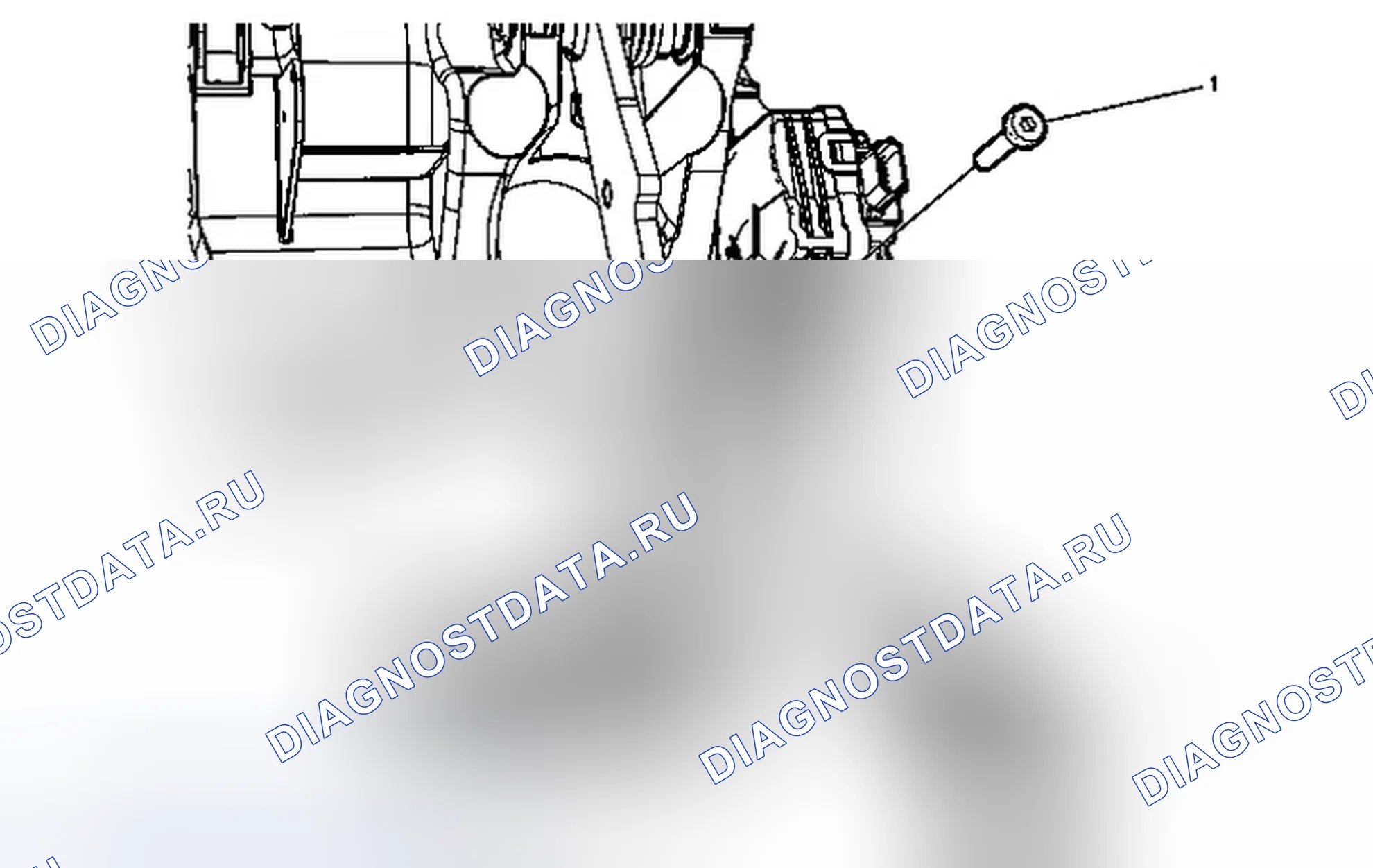 Рис. 22: Замена датчика положения педали акселератора. Chevrolet Spark M300