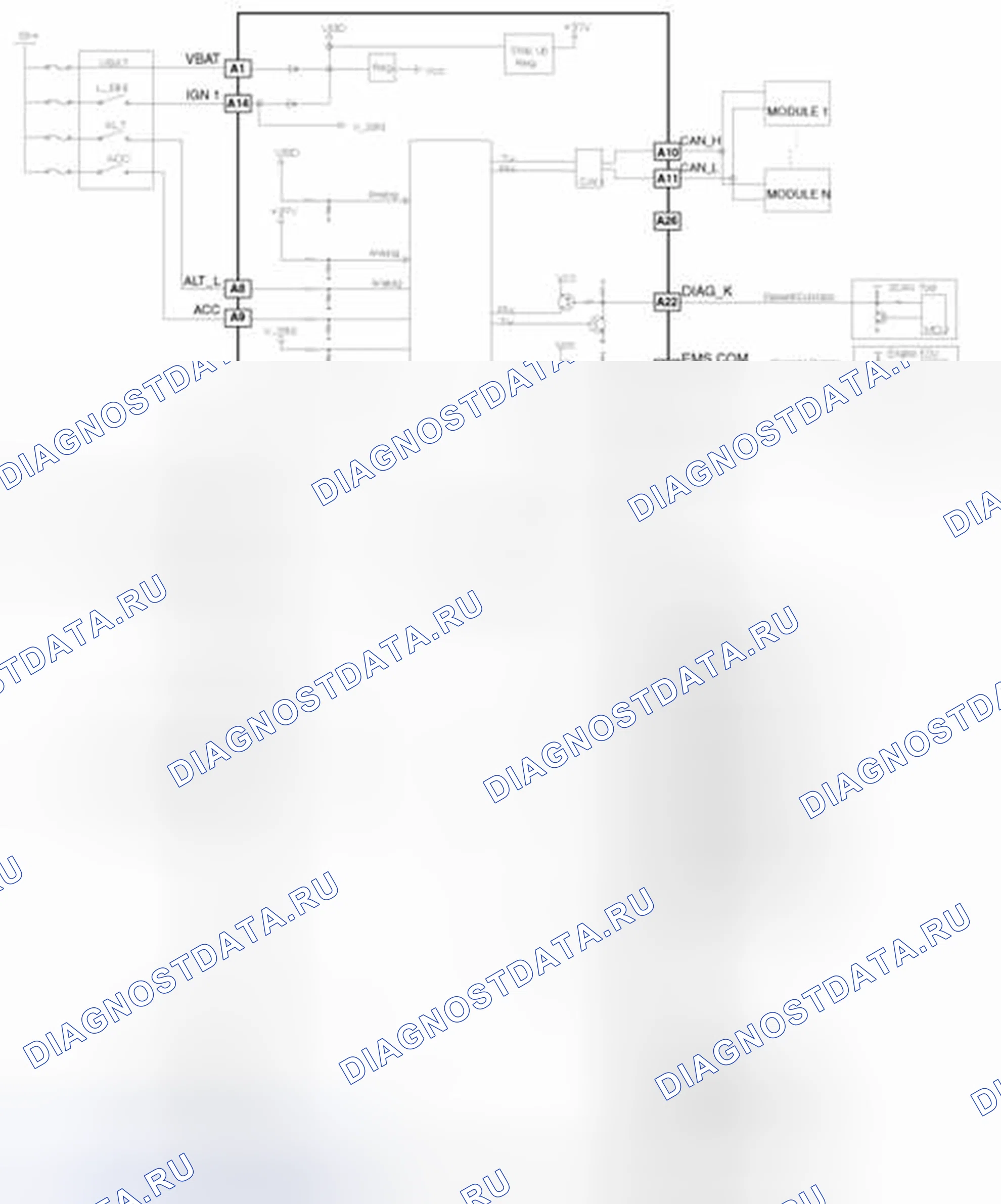 Рис. 105: Принципиальная схема. Geely SC7 I
