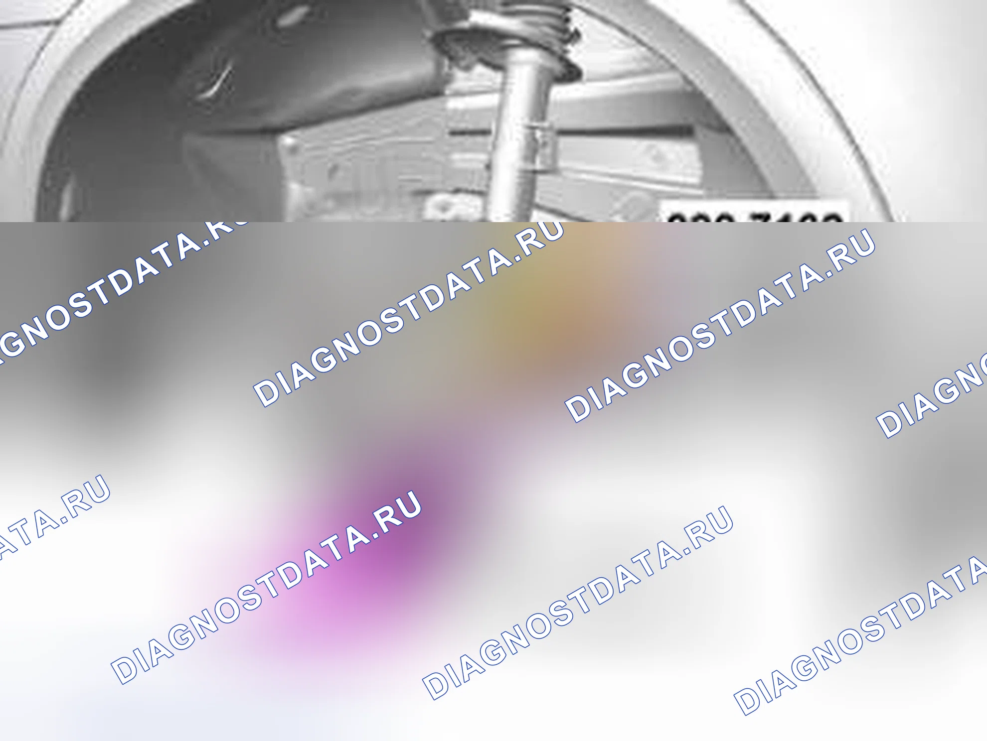 Рис. 526: Снятие приводного вала с коробки передач. Volvo V70 II