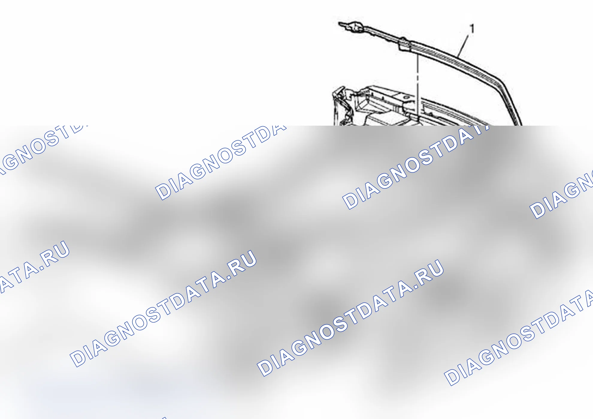 Рис. 26: Замена крышки заднего отсека Weatherstrip (купе). Pontiac Solstice I final