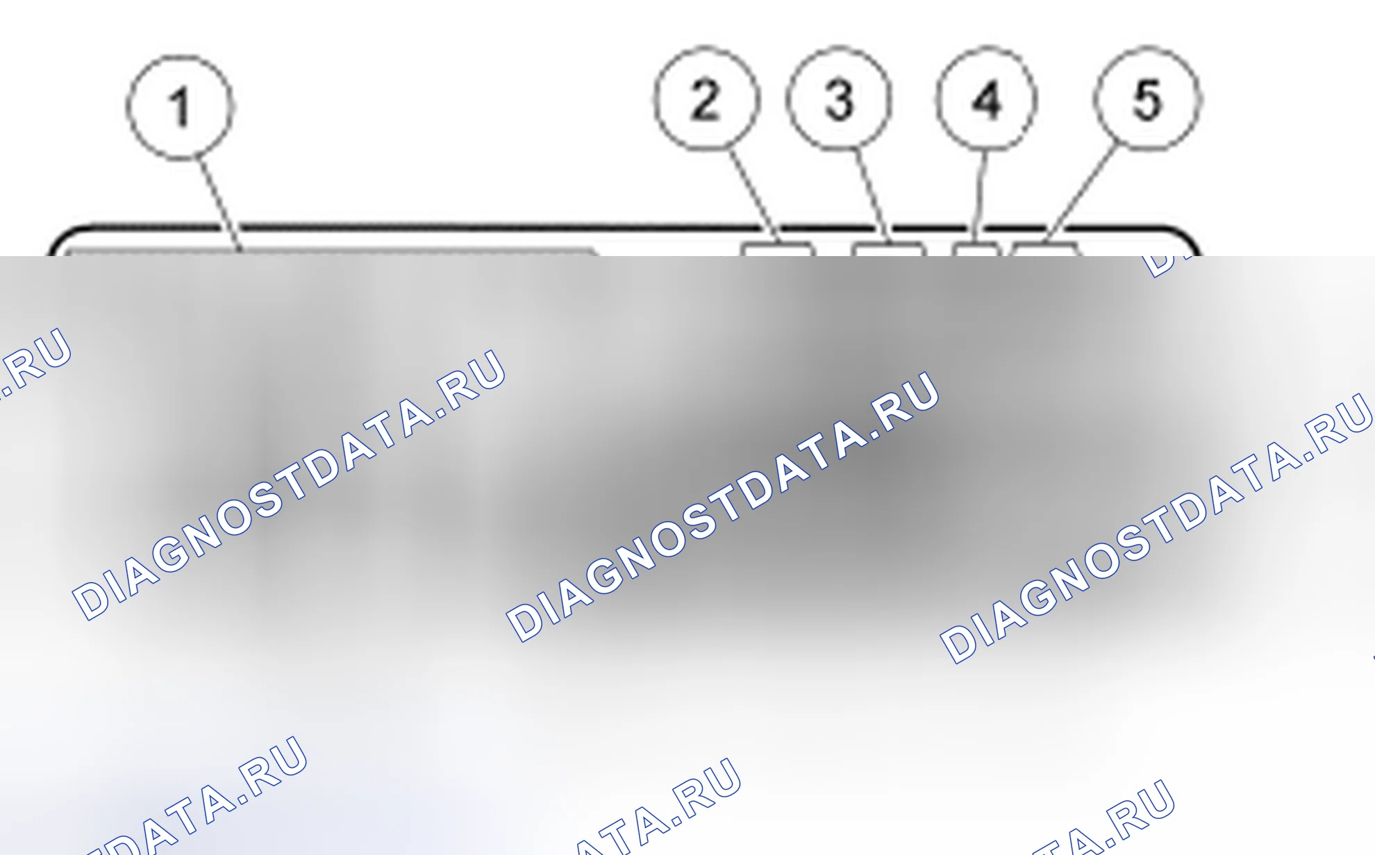 Рис. 1096: Этикетка с информацией о коде двигателя. Hyundai Kona I рестайлинг
