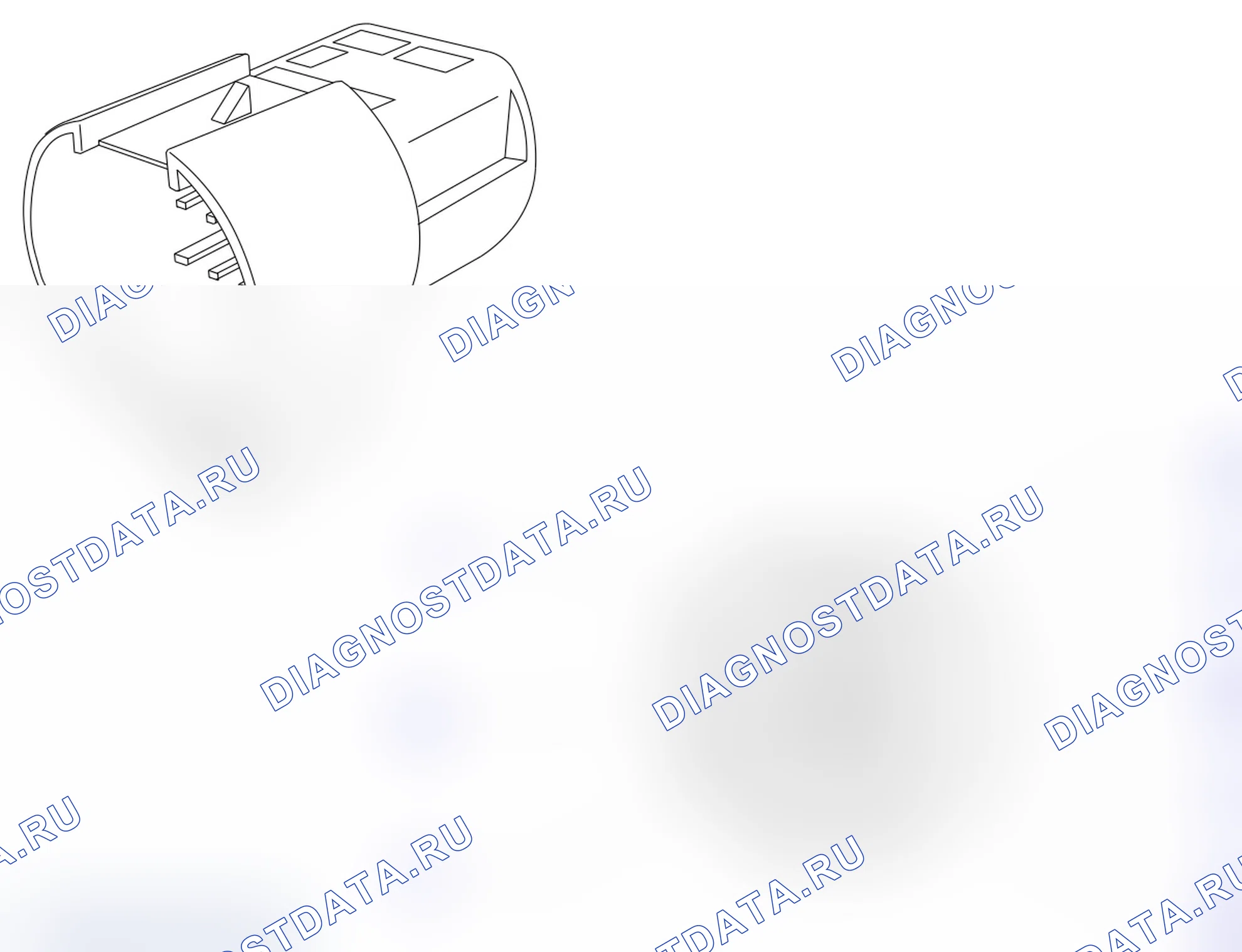 Распиновка разъёма X100. Opel Astra H
