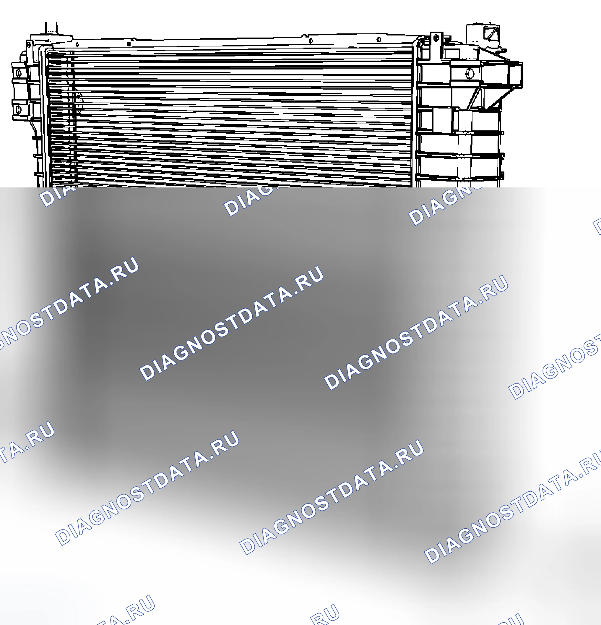 Рис. 58: Замена сливного крана радиатора (LAU). Cadillac SRX II