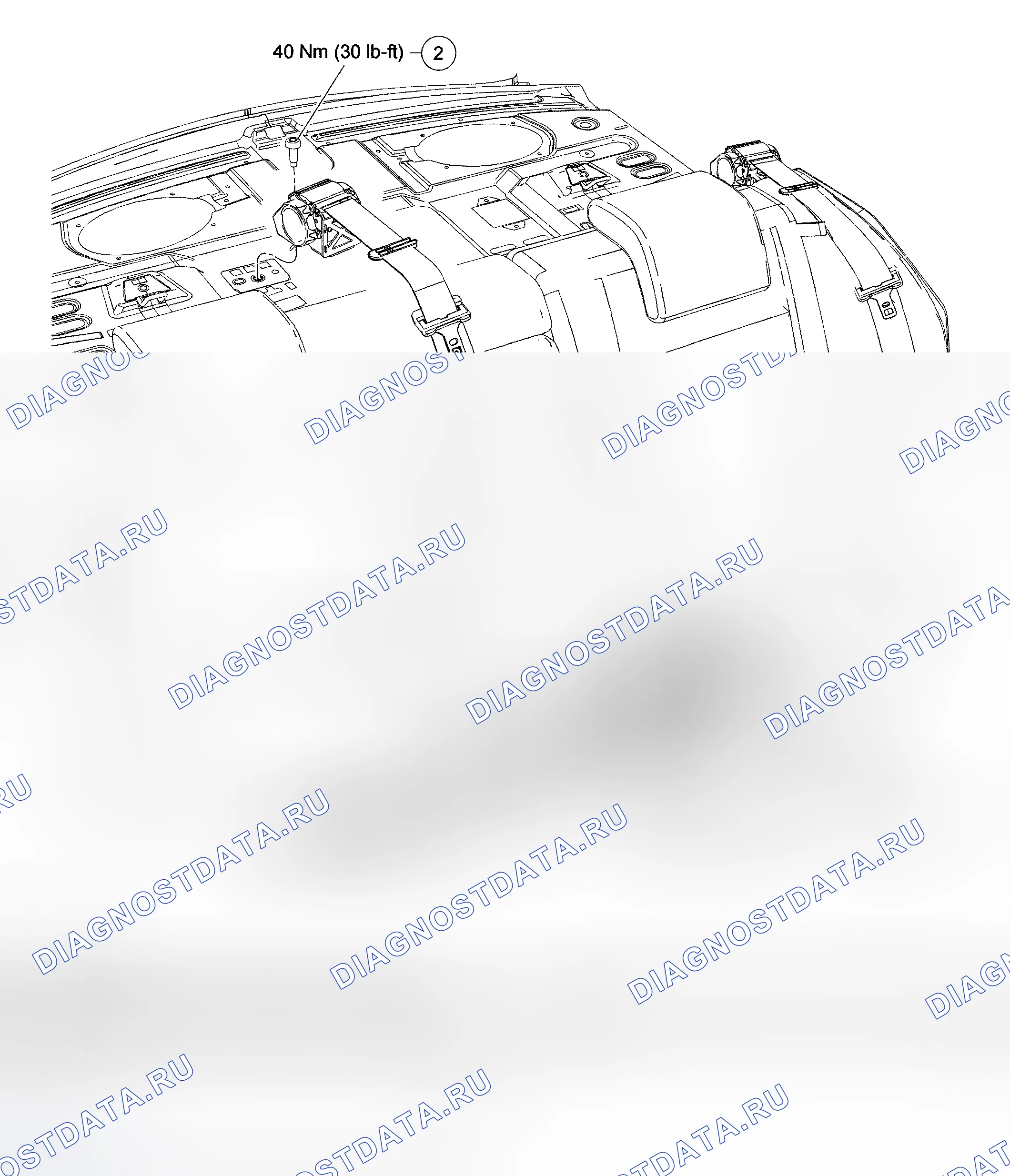 Рис. 24: Демонтаж и монтаж. Ford Five Hundred I