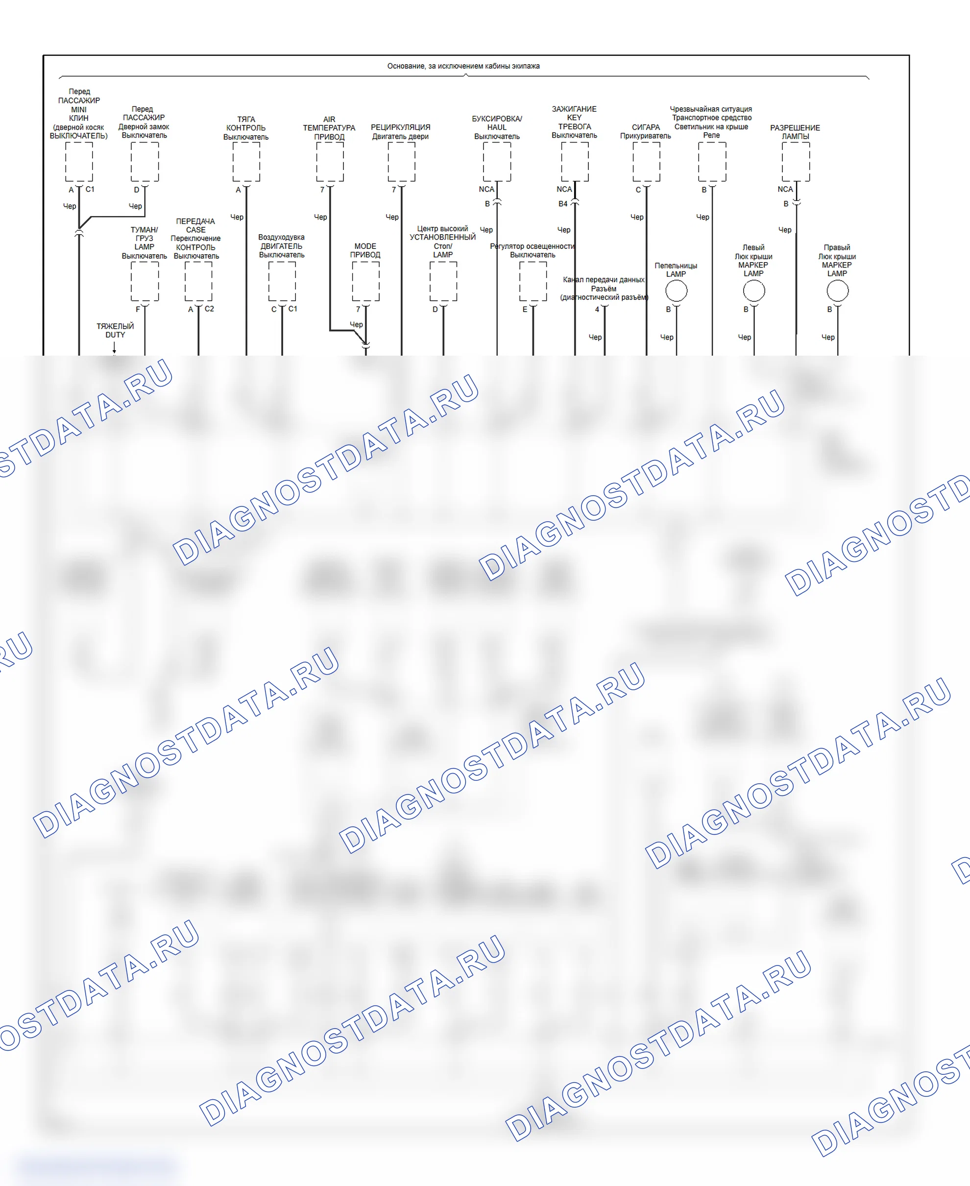 Ground Distribution Circuit (2 of 4). GMC Sierra 2500 