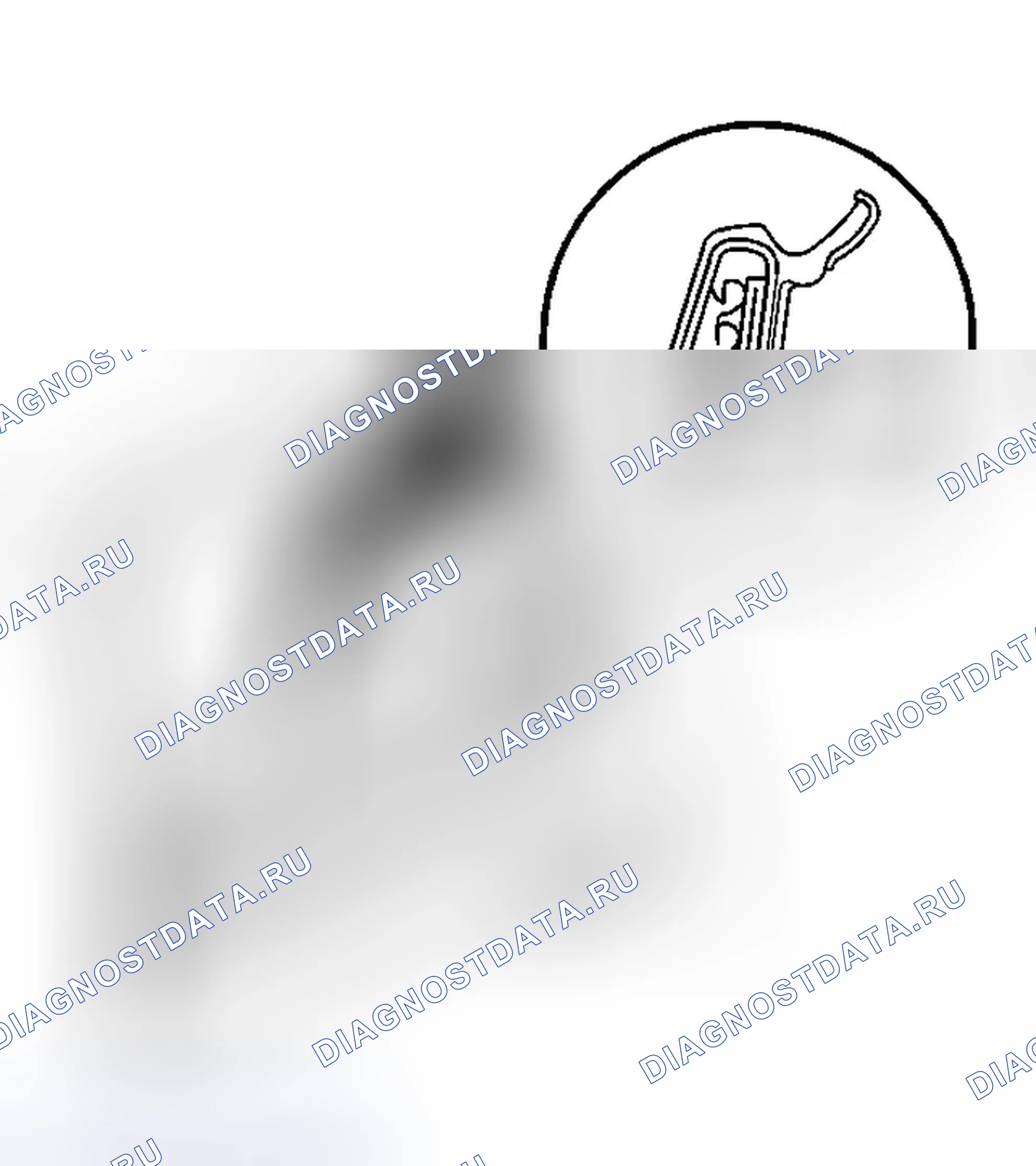 Рис. 82: Порядок демонтажа. Buick Rendezvous I