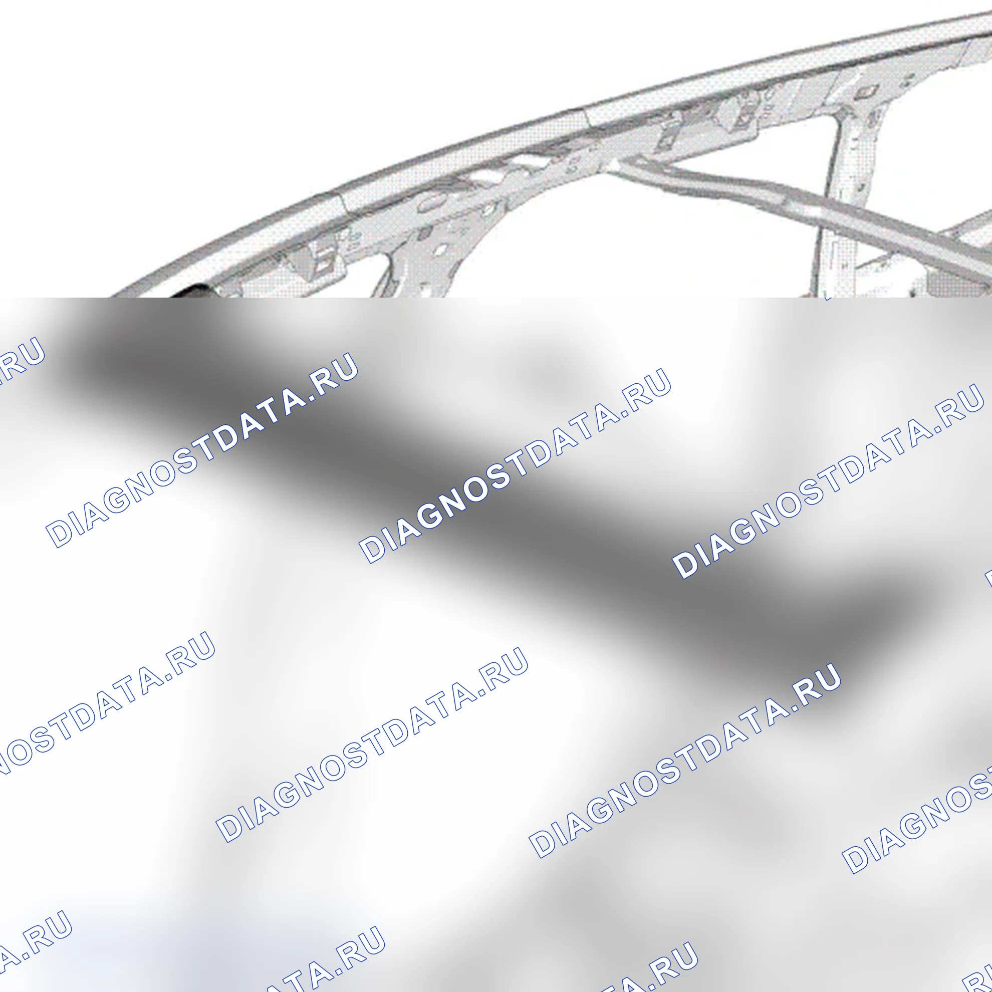 Передняя часть крыши: замена. Renault Scenic III
