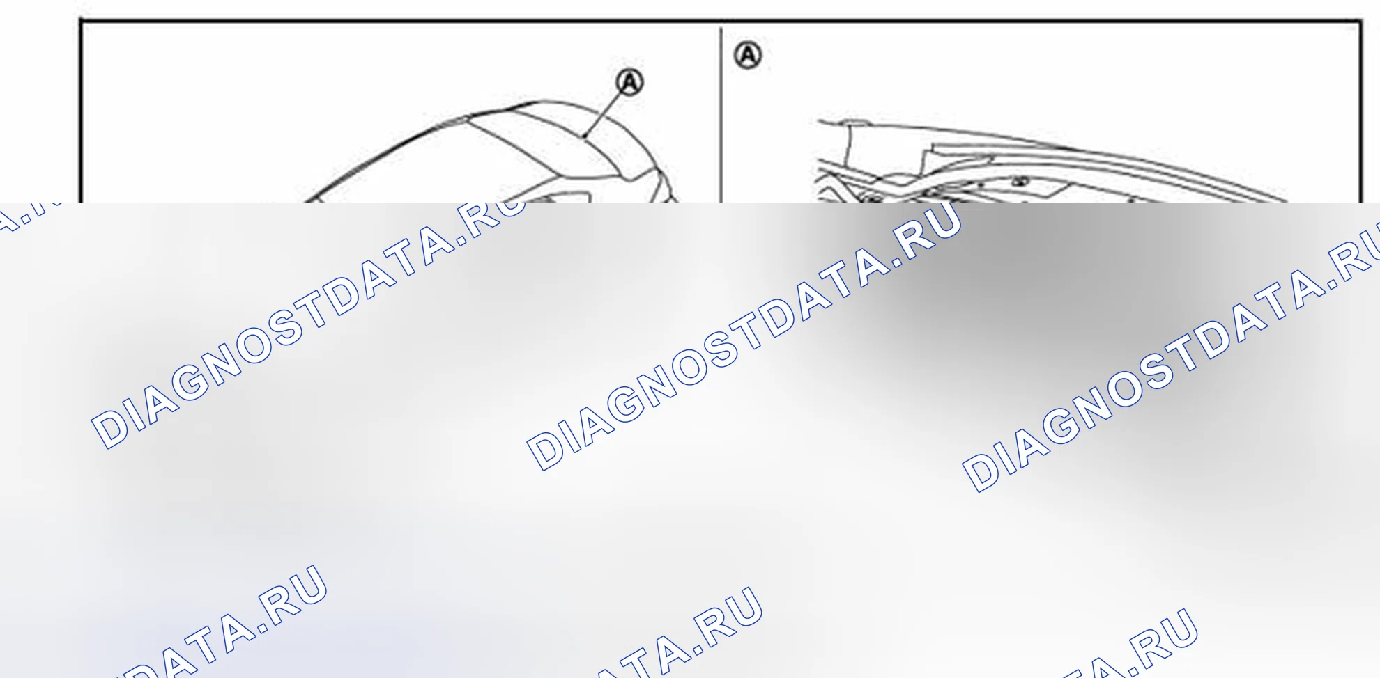 Рис. 31: Расположение компонентов. Infiniti Q70 I рестайлинг