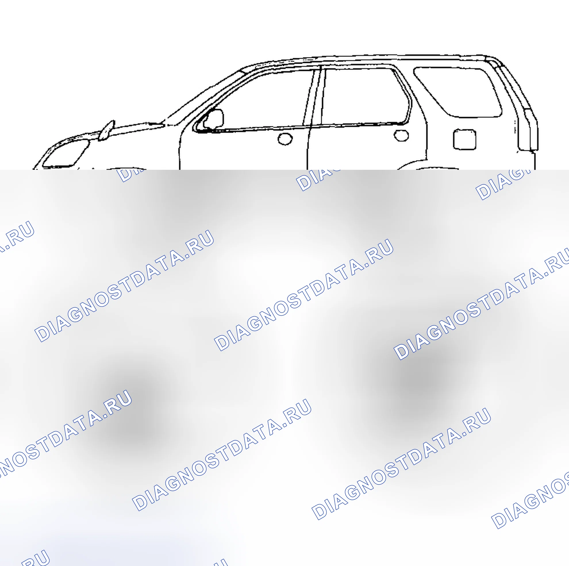 Рис. 59: Запуск и разгон на передаче заднего хода (режим 4WD). Honda CR-V II