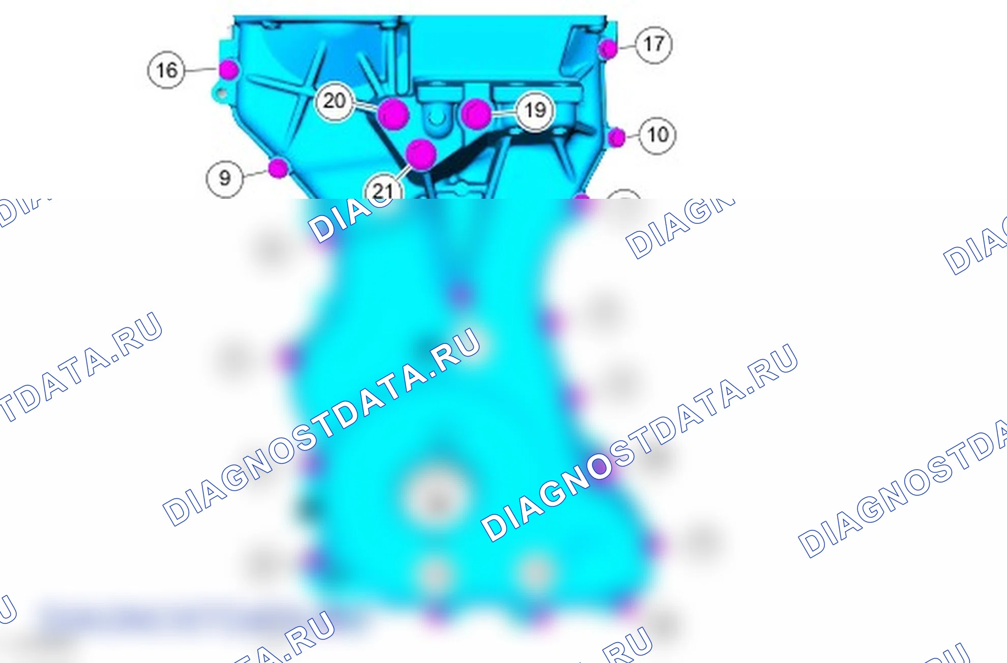 Сборка двигателя. Ford Mondeo V