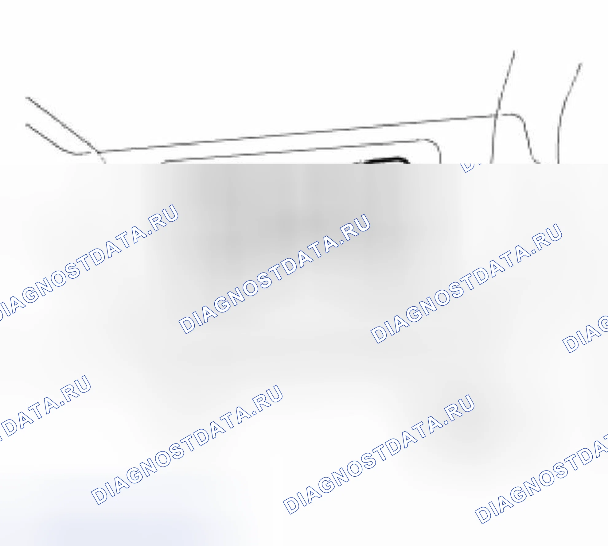 Рис. 9: Задняя крыша люка - передний переключатель. Land Rover Discovery L318