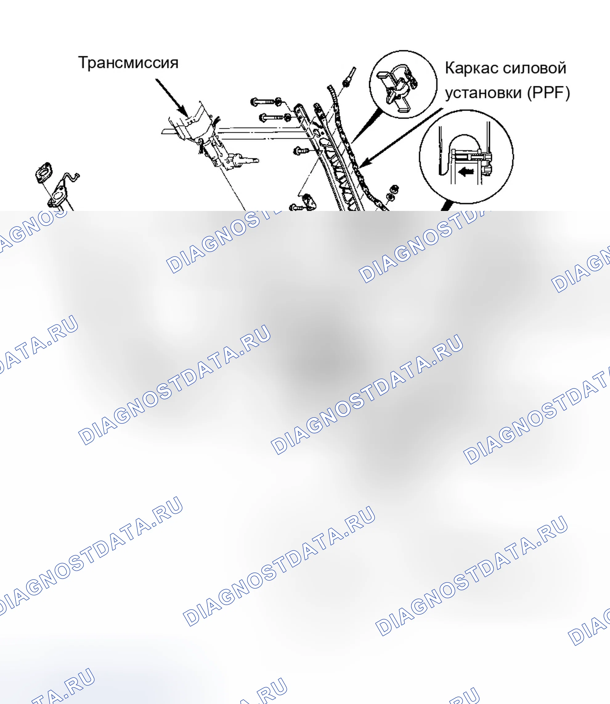 Рис. 1: Демонтаж. Mazda MX-5 NA
