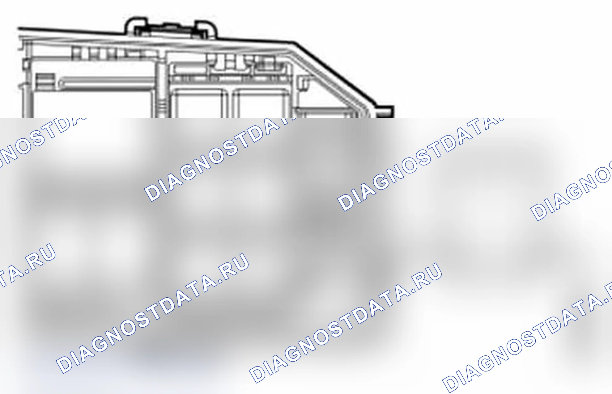 Рис. 63: ТОЧЕЧНОЕ ИСПЫТАНИЕ R: ОБЕ ПЕРЕДНИЕ ПРОТИВОТУМАННЫЕ ФАРЫ НЕ РАБОТАЮТ. Ford Transit Connect I рестайлинг