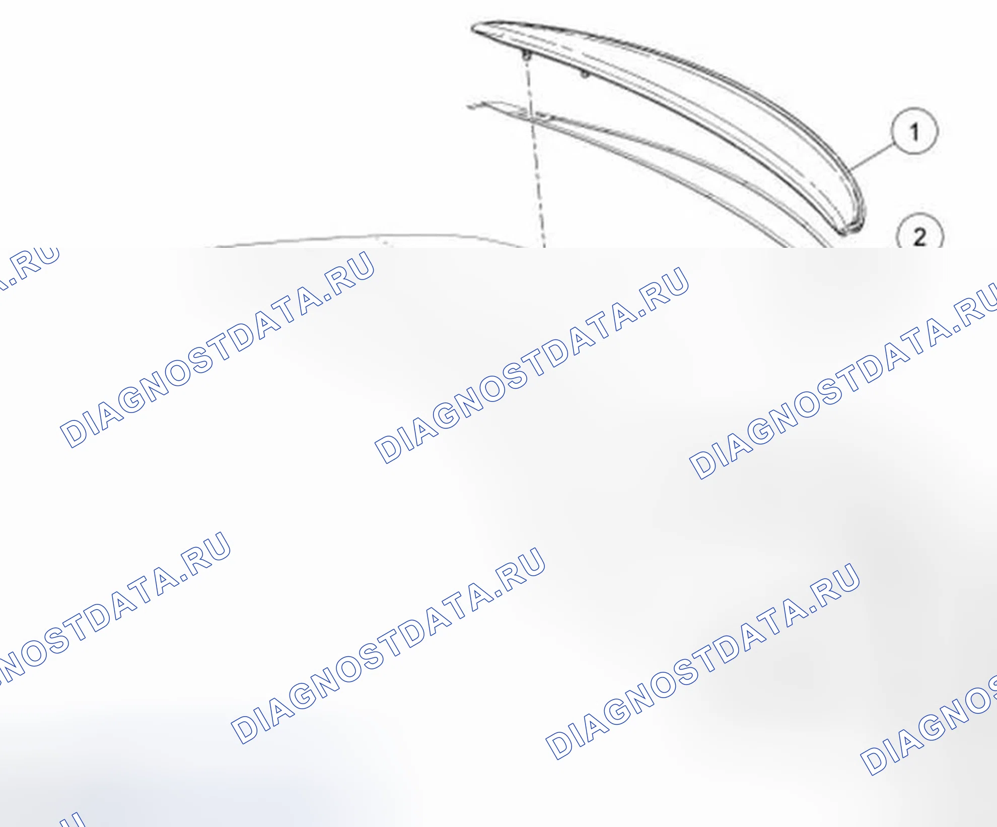 Рис. 20: Спойлер - Деклид. Ford Fiesta Mk6