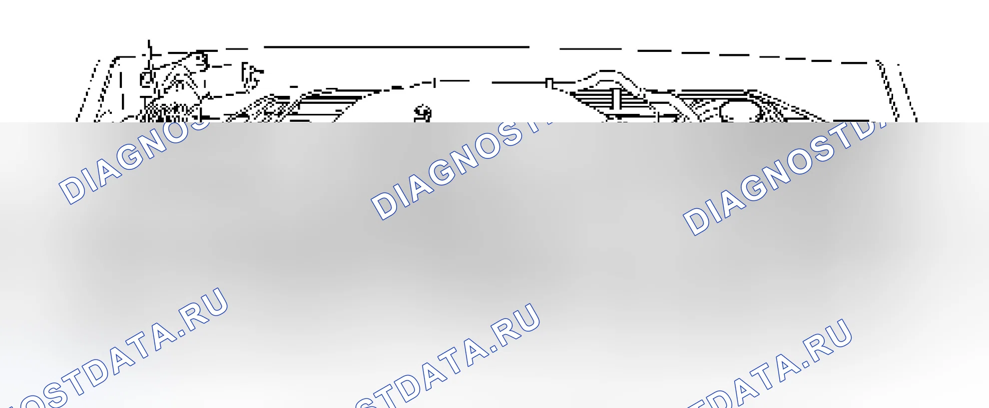 Рис. 133: Сборка двигателя. Isuzu Rodeo II