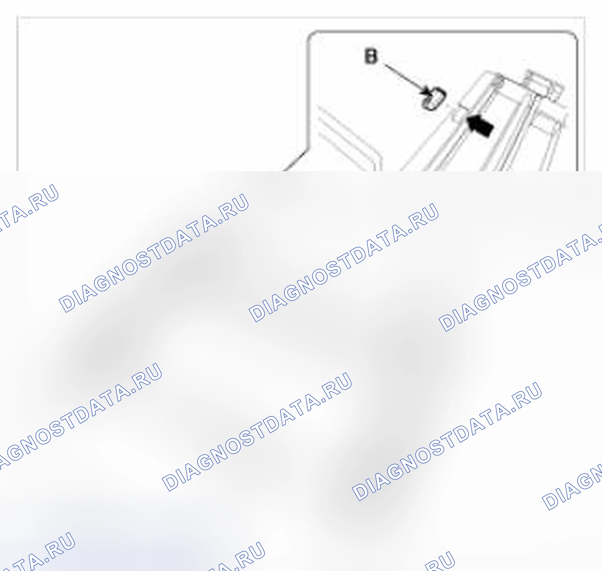 Рис. 87: Замена навеса от солнца. BMW 6 серия F06/F13/F12