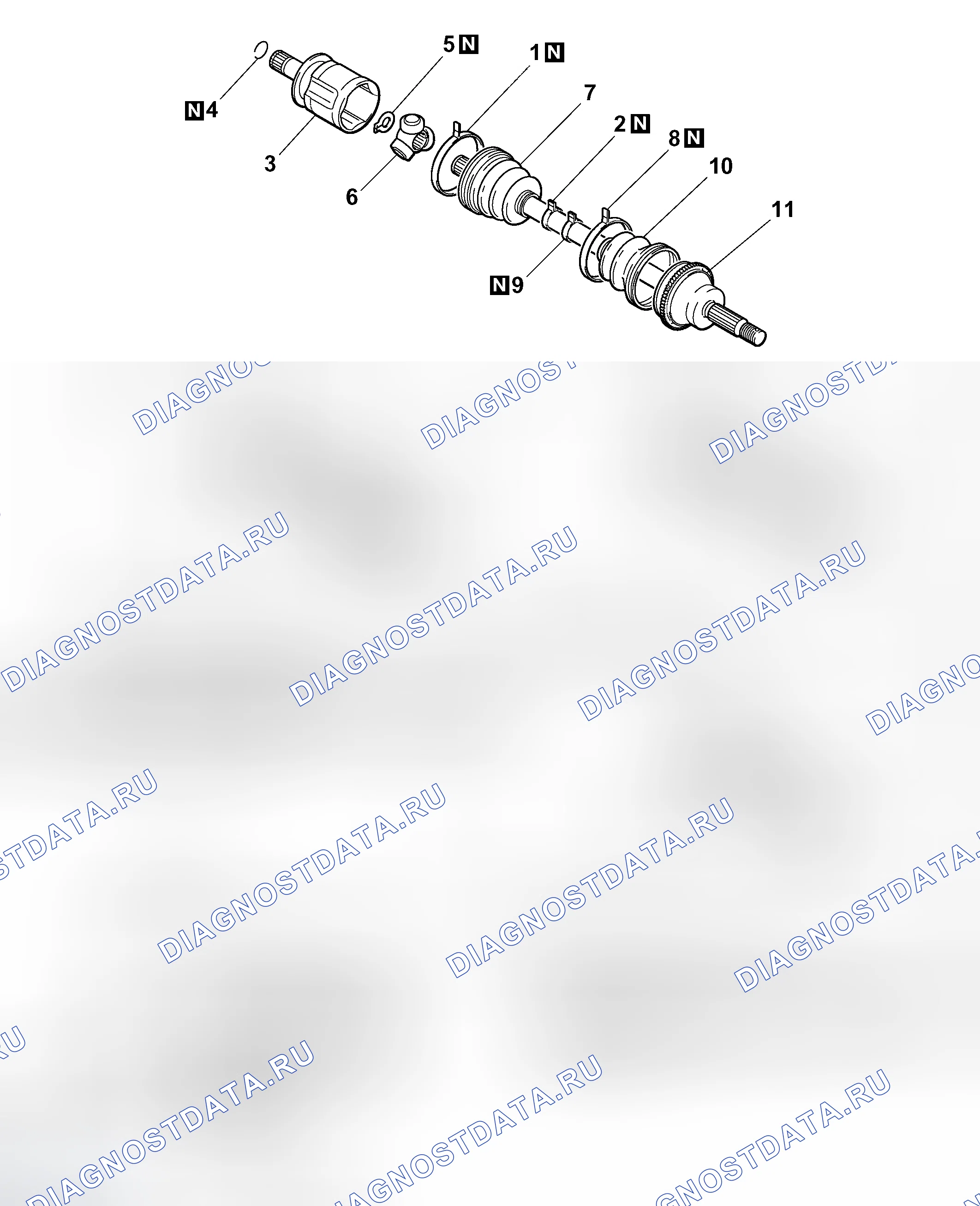 Рис. 94. Mitsubishi Lancer IX рестайлинг