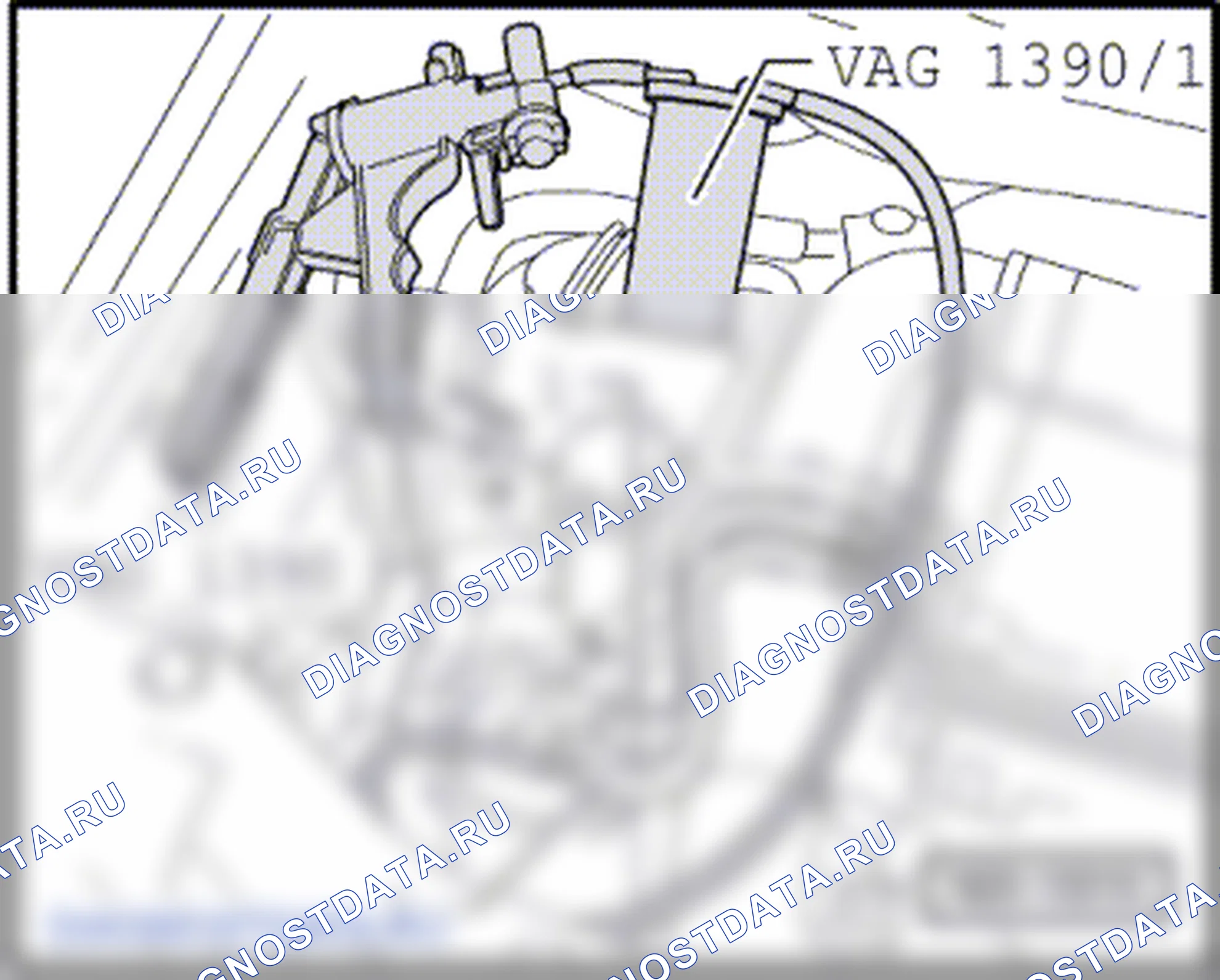 Насос тандемного типа. Volkswagen Golf Mk5