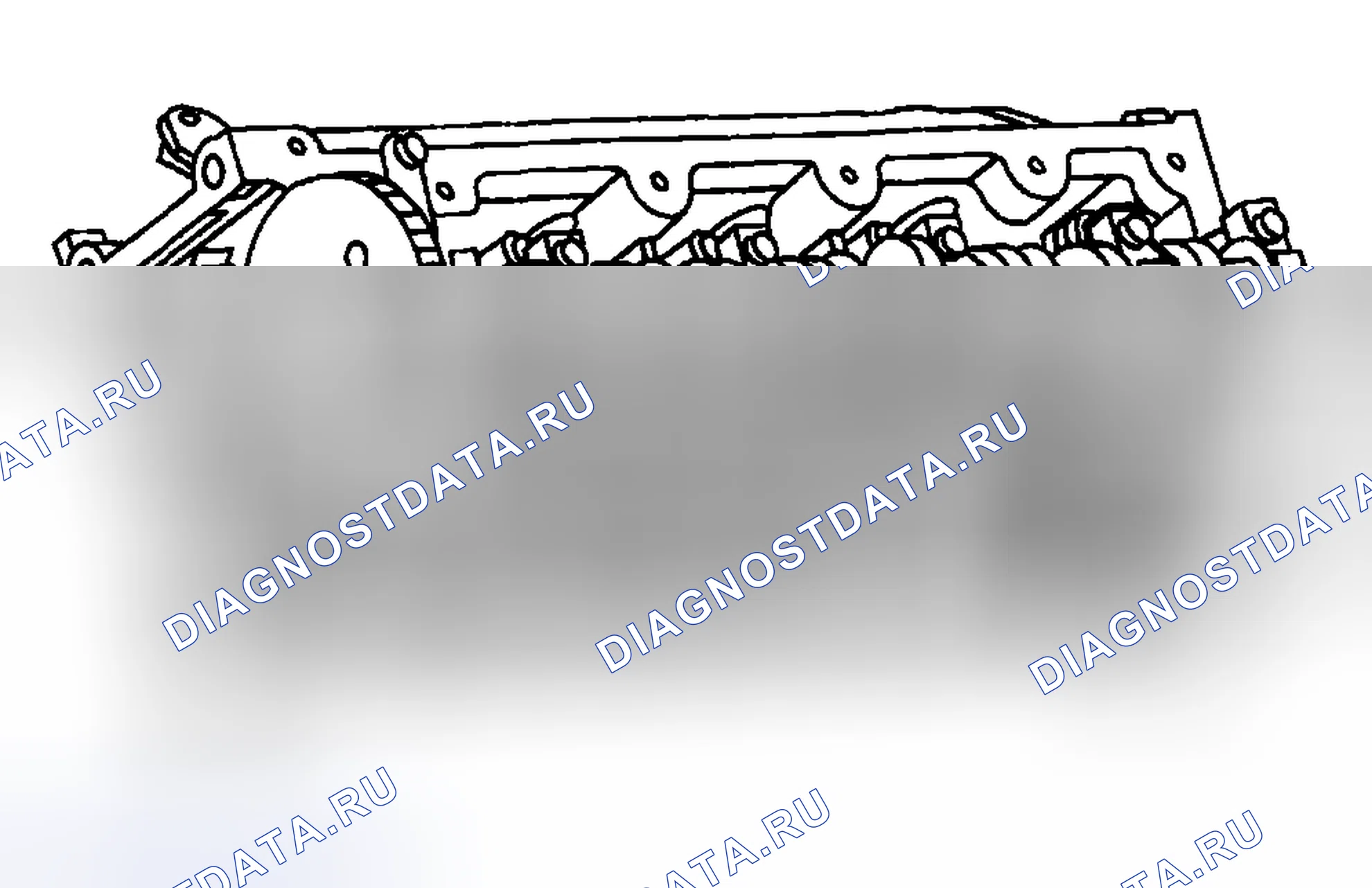 Рис. 2307: Удаление. Ford Pickup F250 Super Duty I