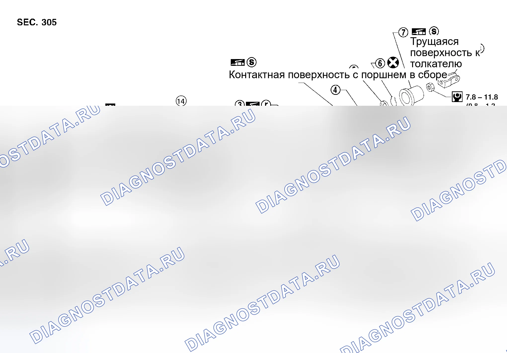 Рис. 27: Компоненты. Nissan Altima L31 рестайлинг