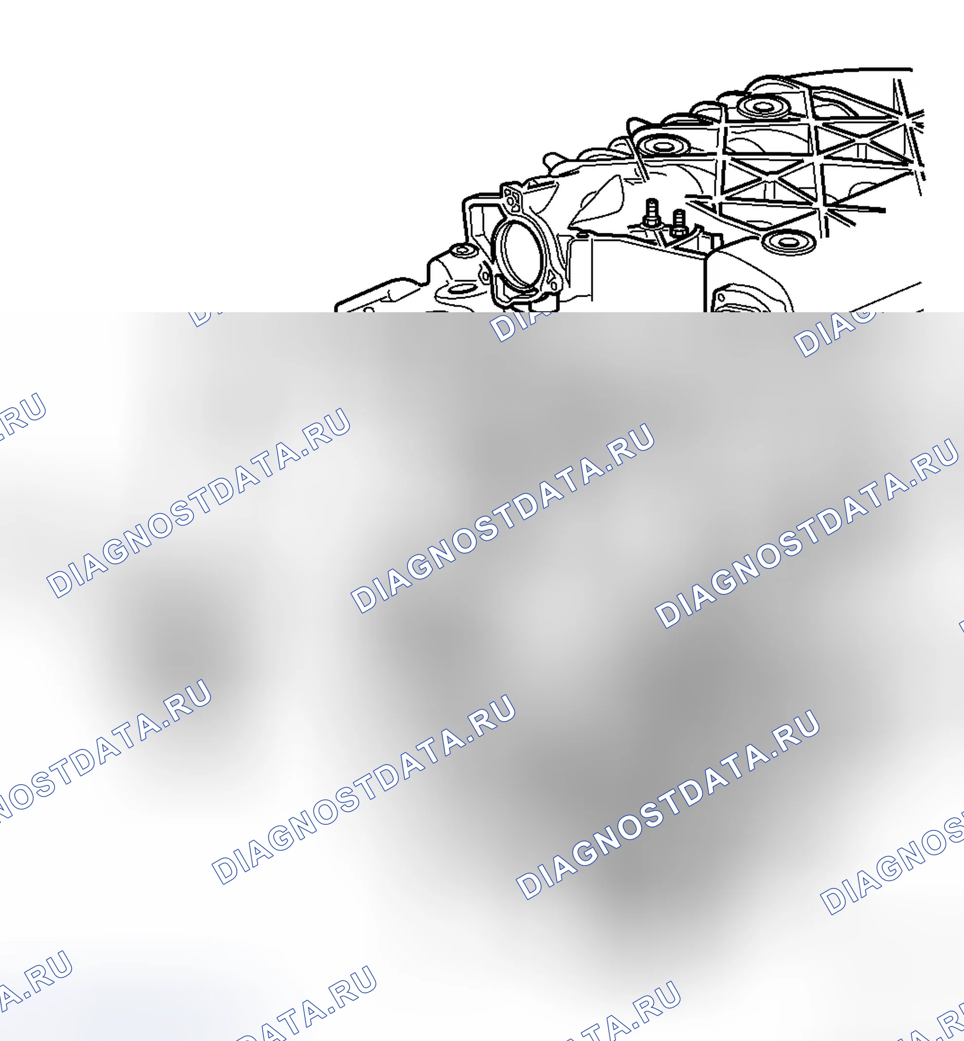 Рис. 5: ДЕМОНТАЖ. Chrysler Pacifica CS