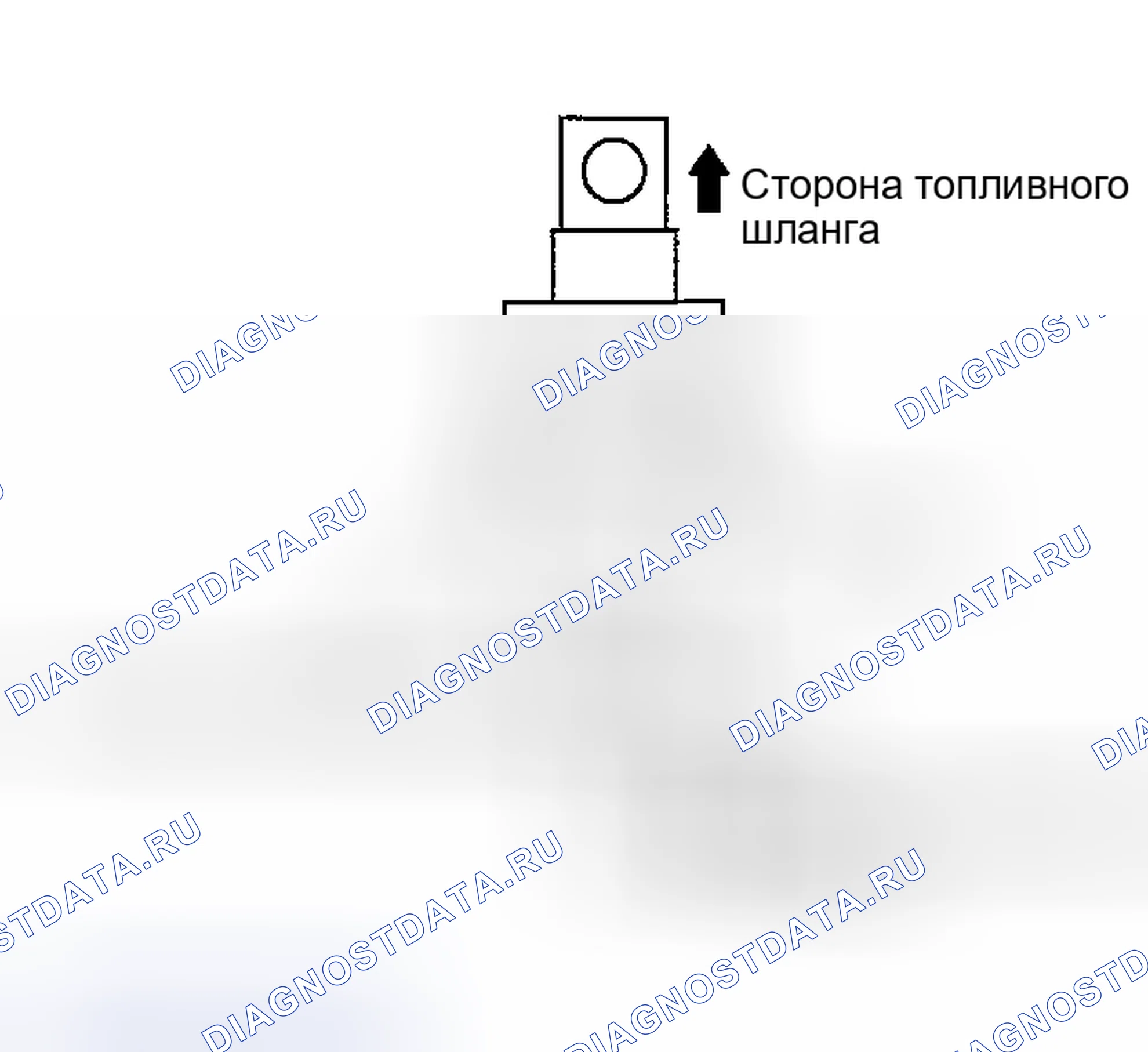 Рис. 312: СОЕДИНЕНИЕ БЫСТРОРАЗЪЕМНОГО СОЕДИНЕНИЯ НА ТОПЛИВНОМ ШЛАНГЕ (СО СТОРОНЫ ТРУБОПРОВОДОВ ТРАНСПОРТНОГО СРЕДСТВА). Nissan Sentra B15