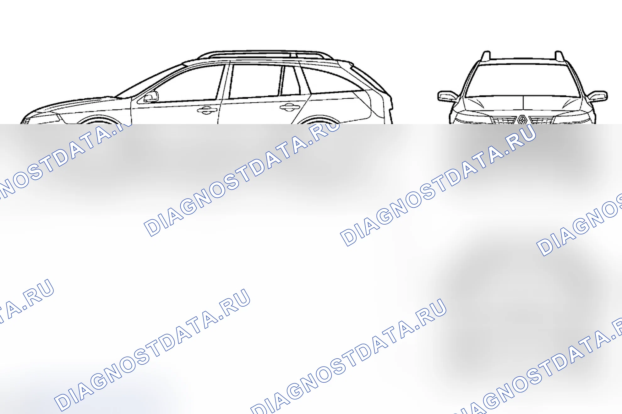 Технические характеристики автомобиля. Renault Laguna II