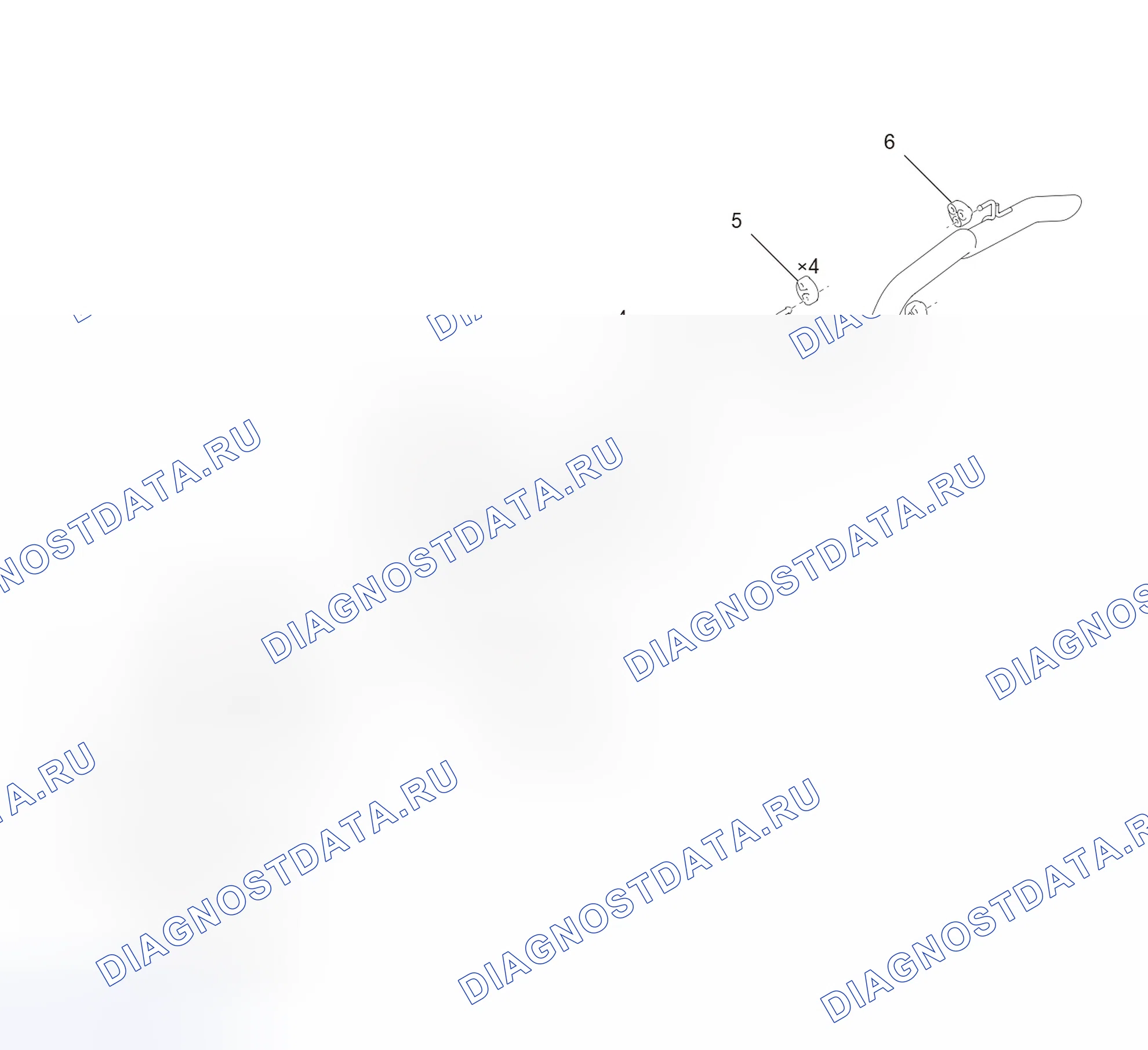 Схема расположения глушителя — Great Wall Wingle-5-Cng. Great-Wall Wingle 5 CNG I