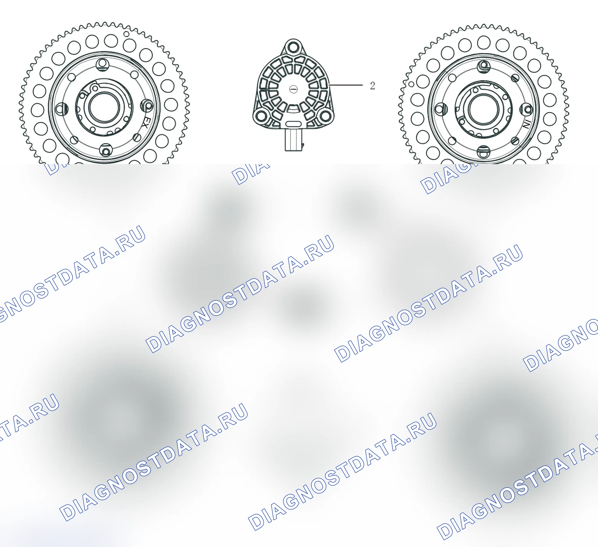 Соответствие использования деталей VVT — Haval H6. Haval H6 IV