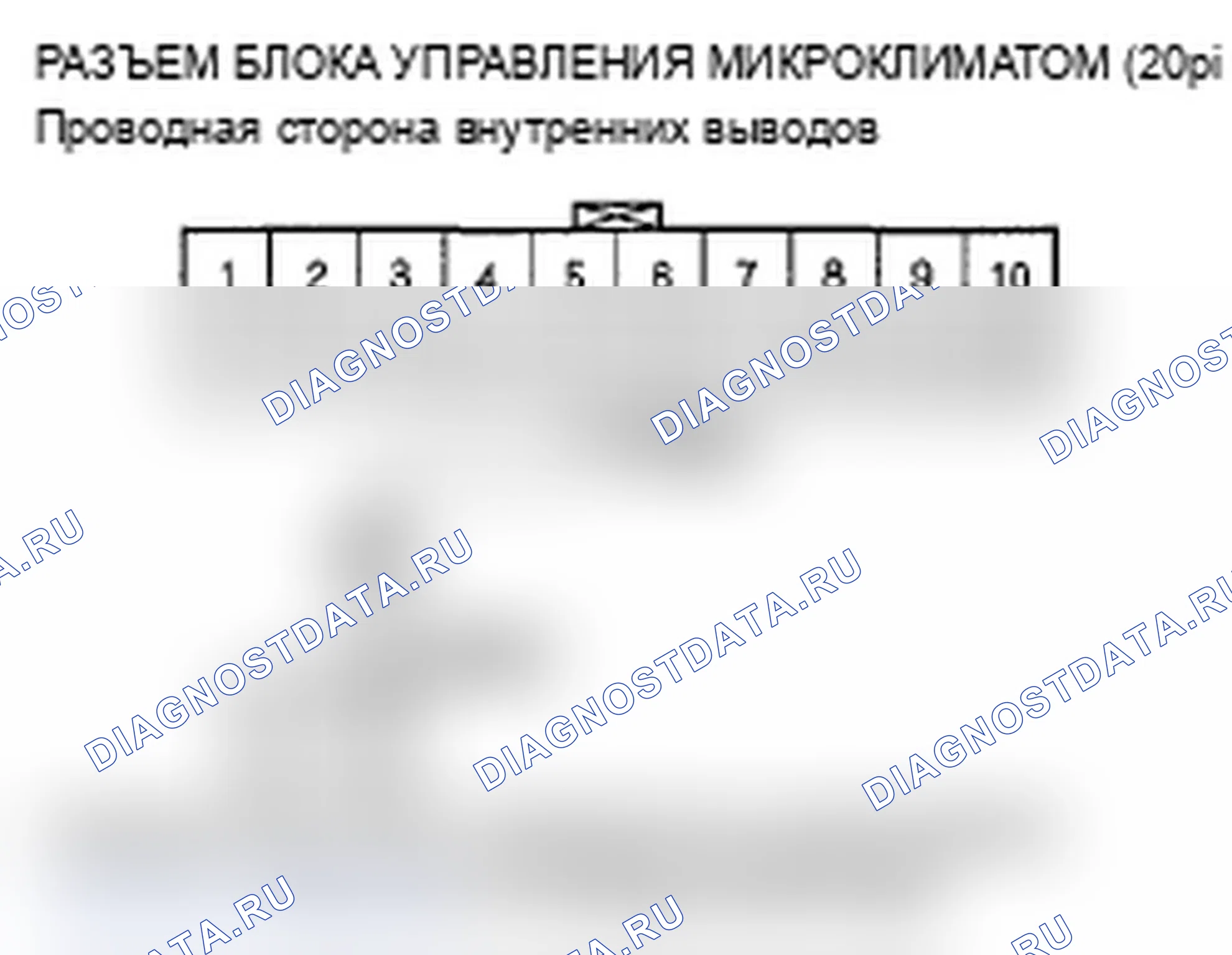 Рис. 28: Индикатор расшифровка кода ошибки B1225 или расшифровка кода ошибки A: разомкнут в цепи датчика температуры автомобиля. Acura TL III рестайлинг