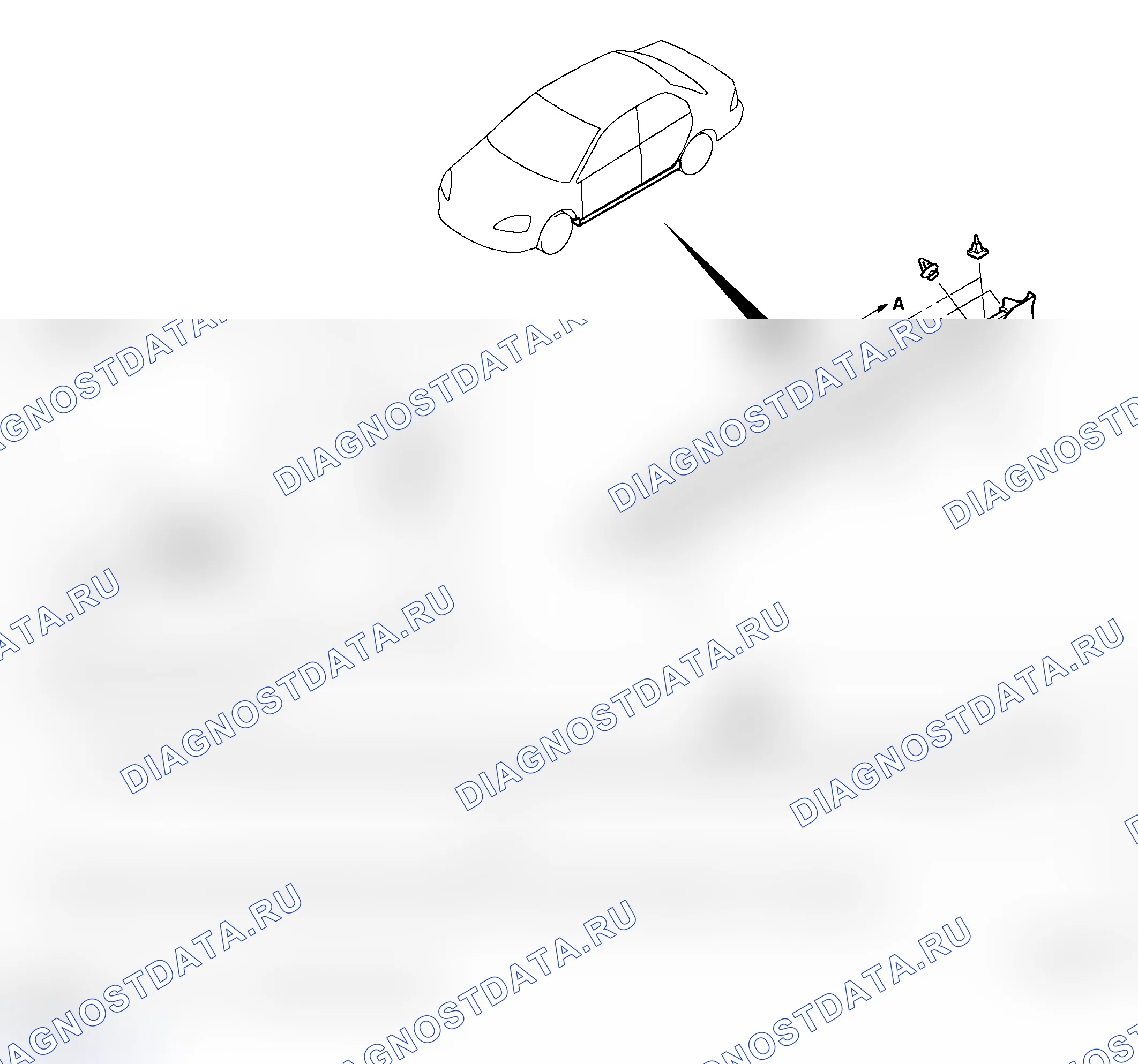 Рис. 23: ДЕМОНТАЖ И МОНТАЖ. Mitsubishi Lancer Evolution IX